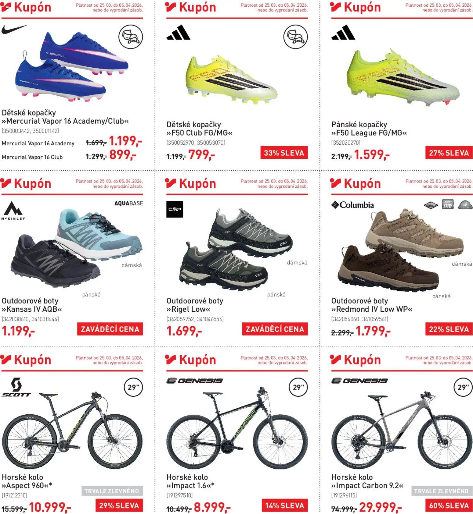 Intersport leták (2026-03-25 - 2026-04-05)