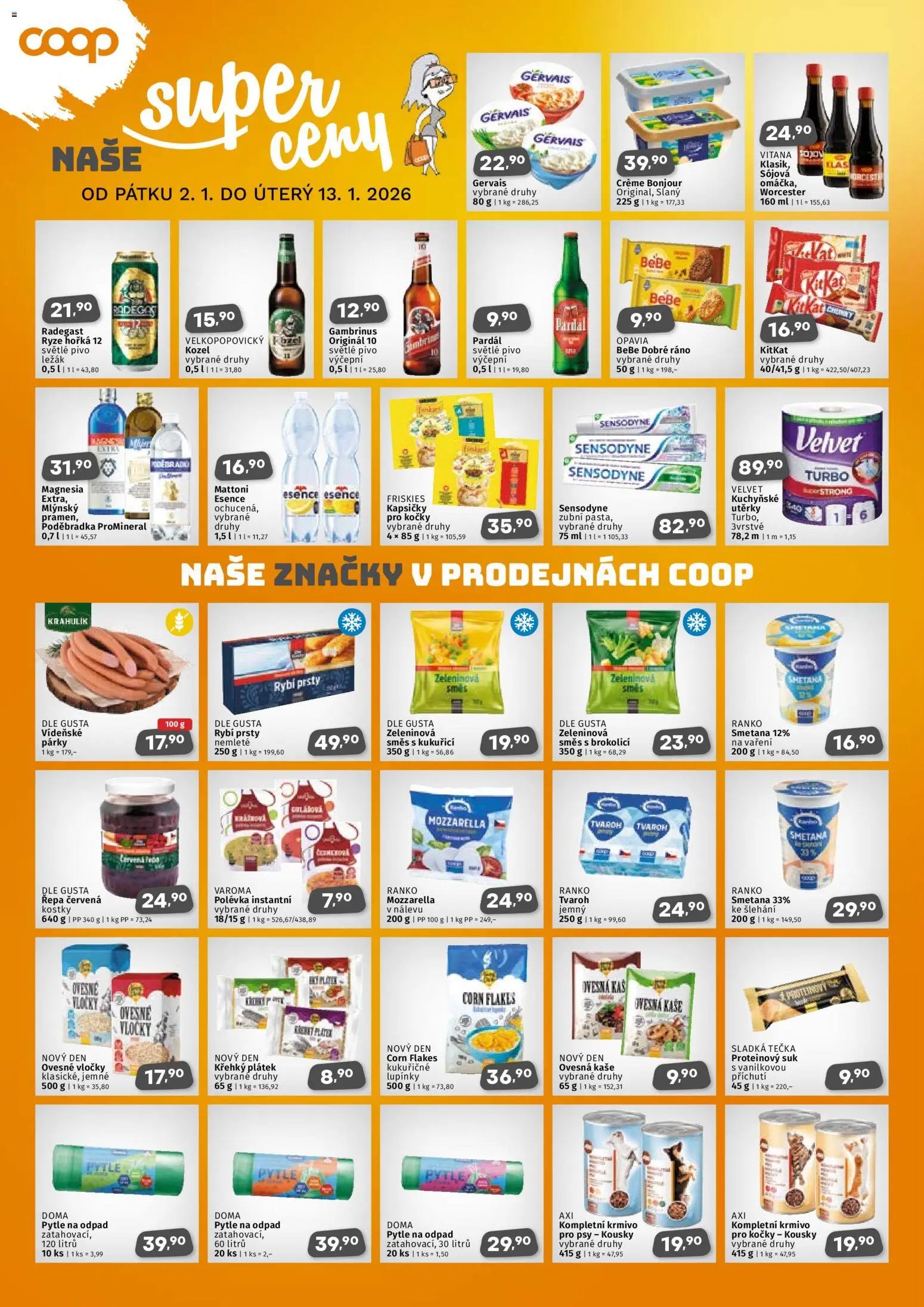 Coop leták - Jihočeský region (2026-01-02 - 2026-01-13)
