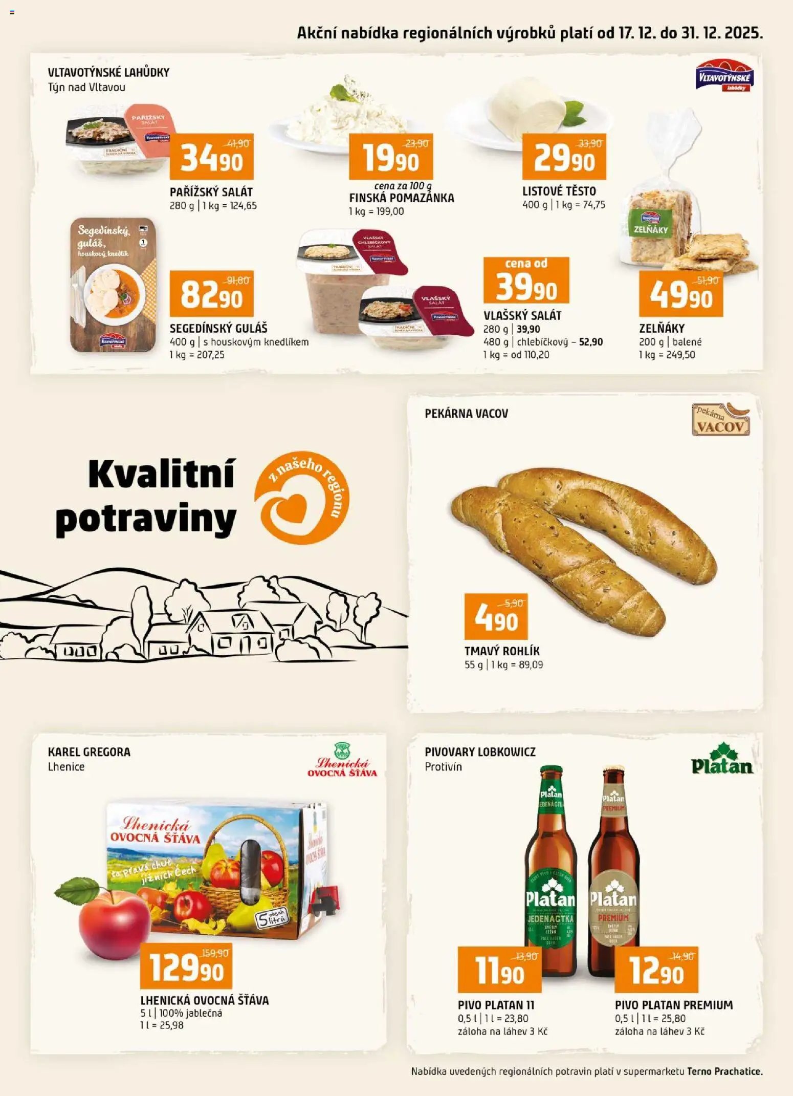 Terno leták - Prachatice  (2025-12-17 - 2025-12-24)