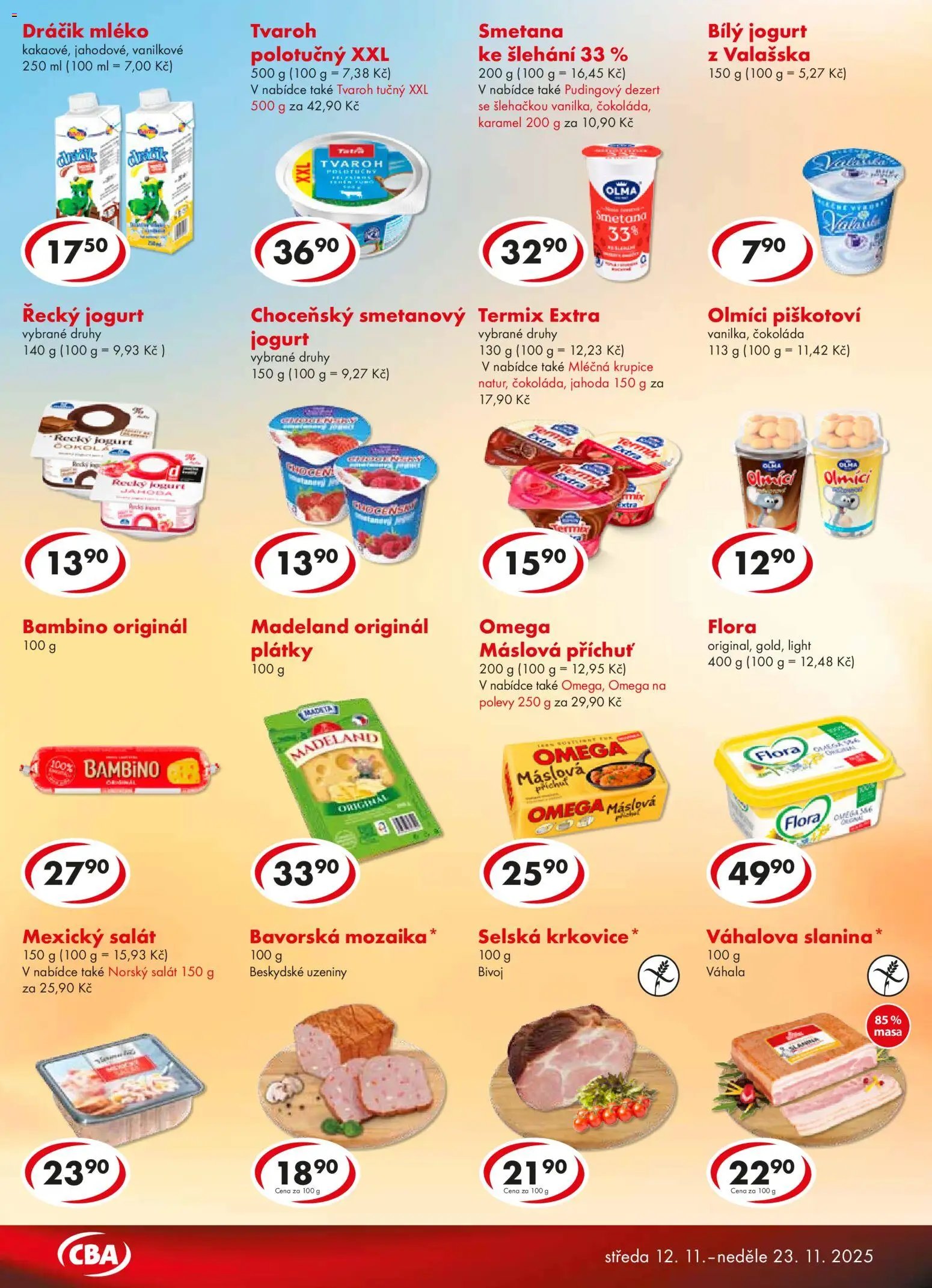 CBA leták (2025-11-12 - 2025-11-23)