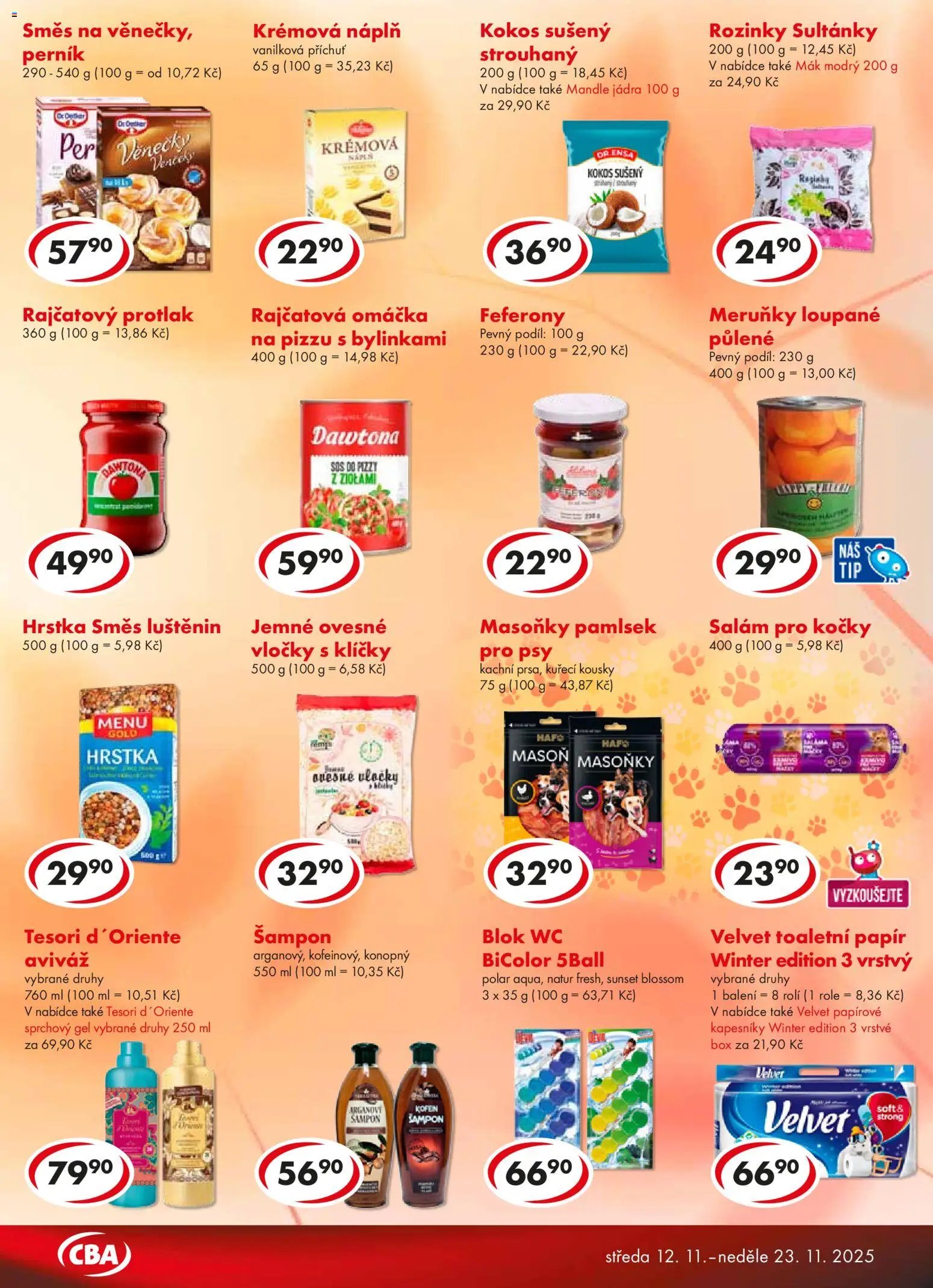 CBA leták (2025-11-12 - 2025-11-23)