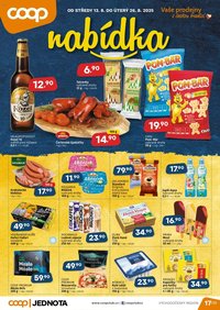 Coop leták - Východočeský region (2025-08-13 - 2025-08-26)