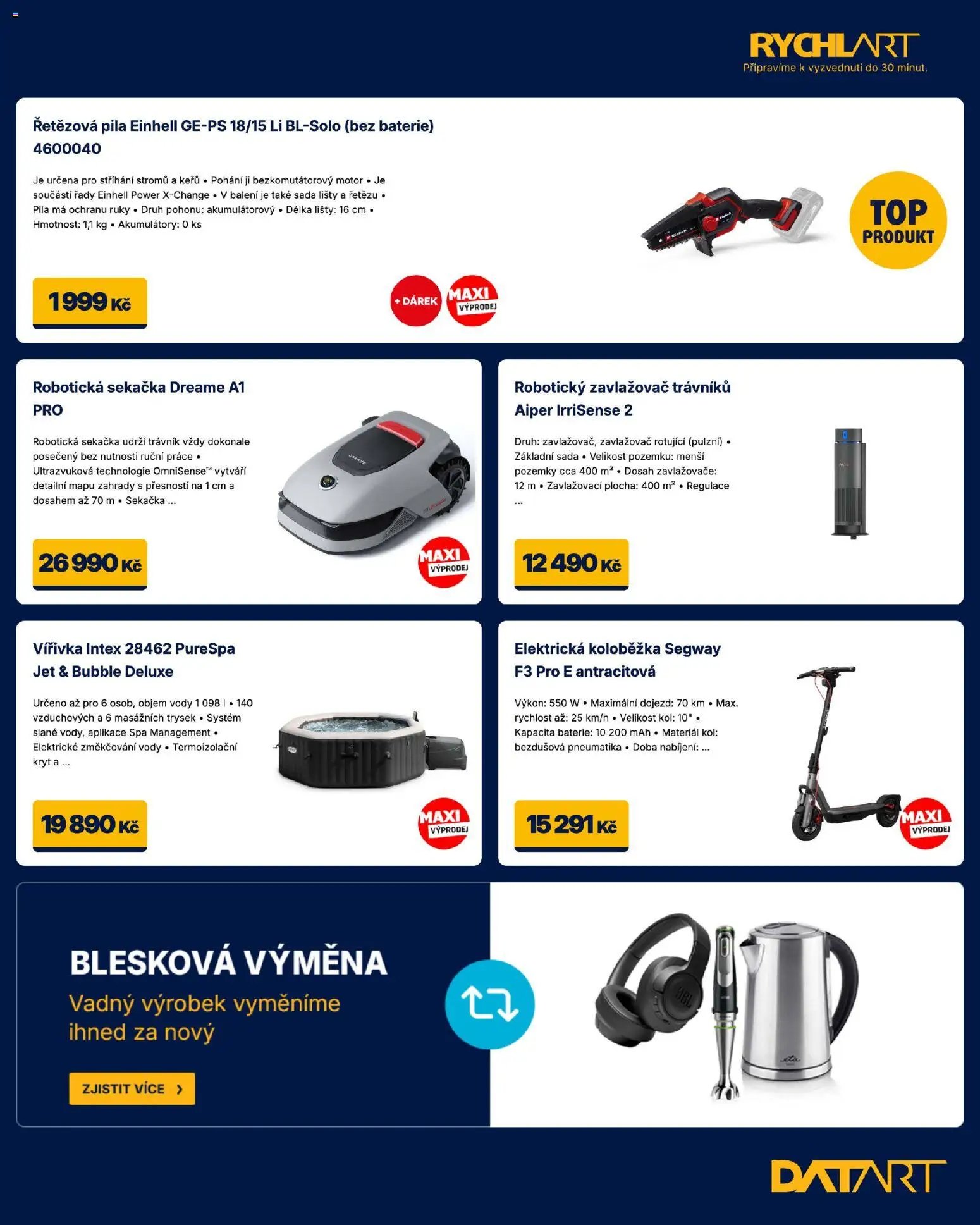 Datart leták