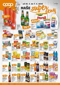 Terno leták - COOP naše super ceny (2026-03-25 - 2026-04-07)