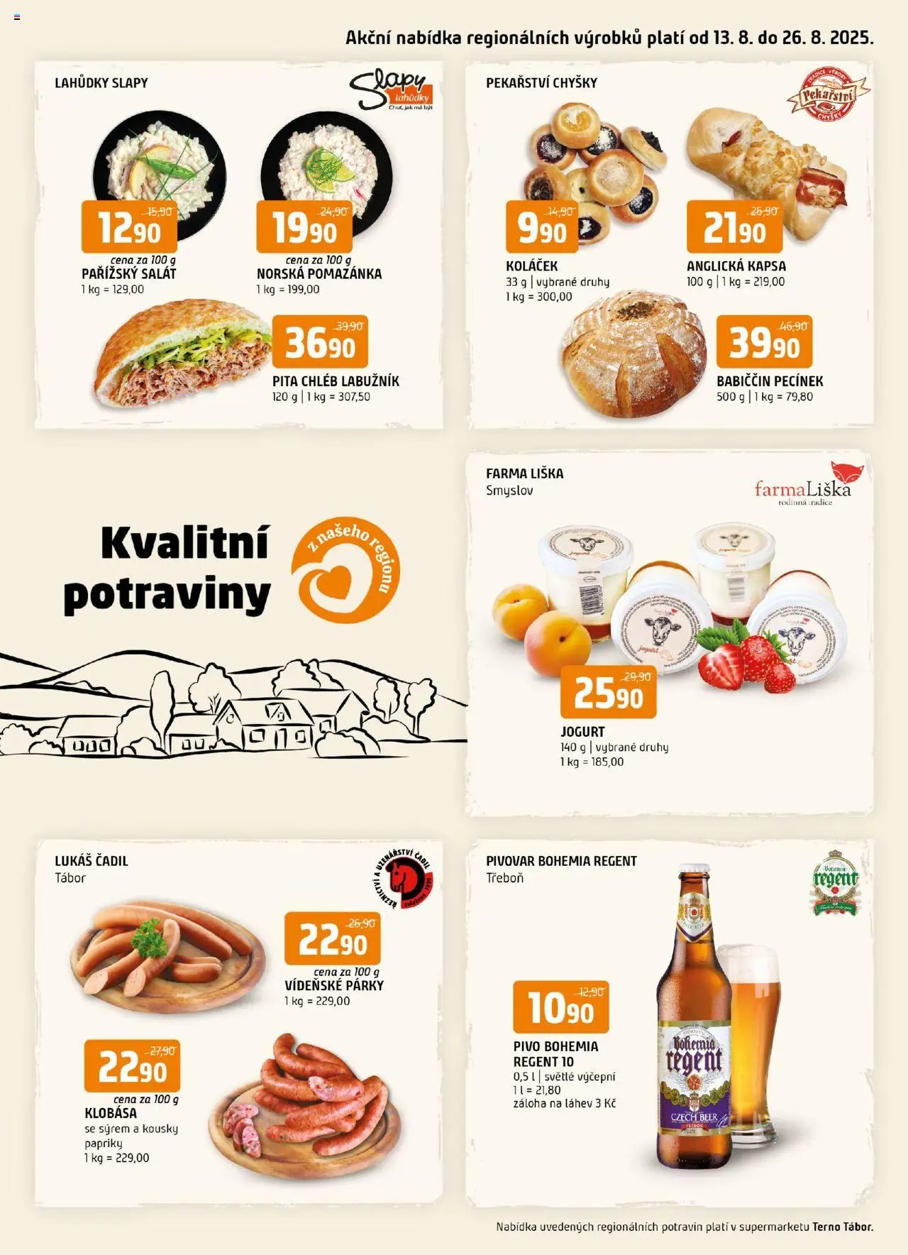 Terno leták - Tábor (2025-08-13 - 2025-08-19)