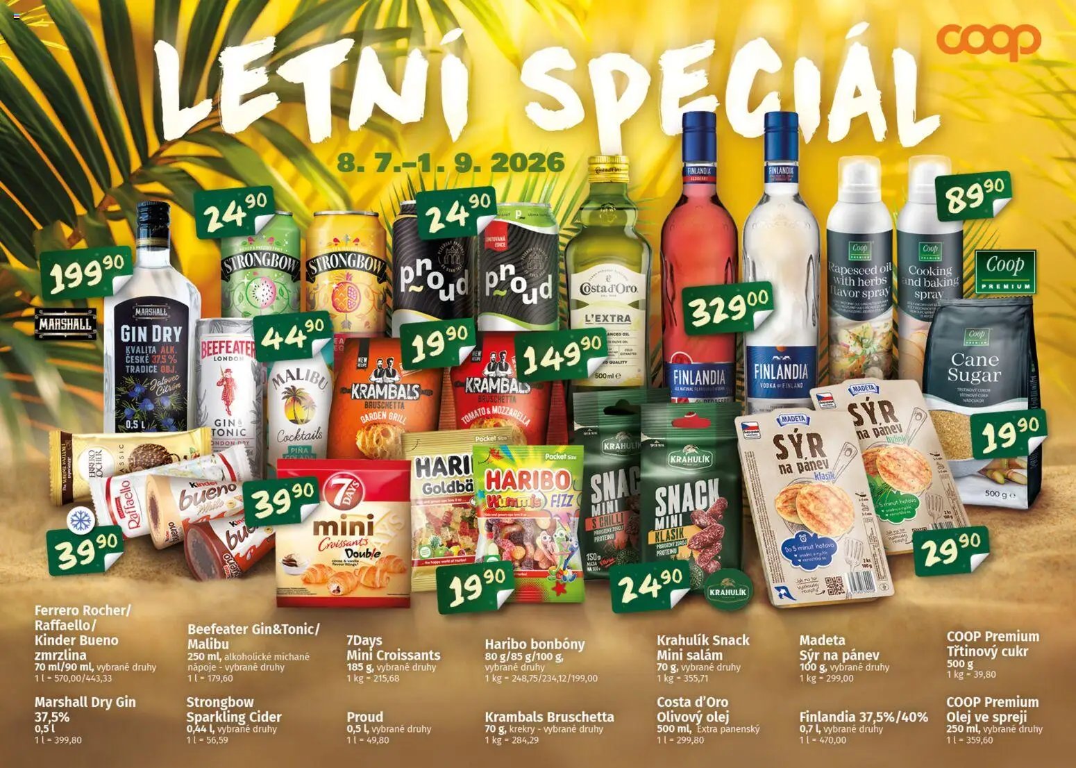 Coop leták - Delikates Letní speciál