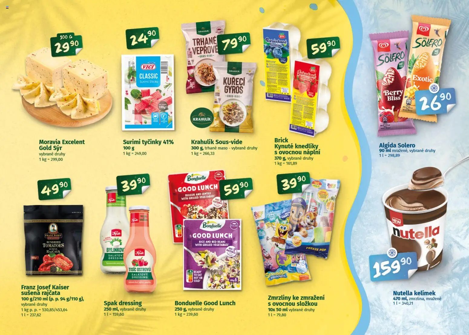 Coop leták - Delikates Letní speciál