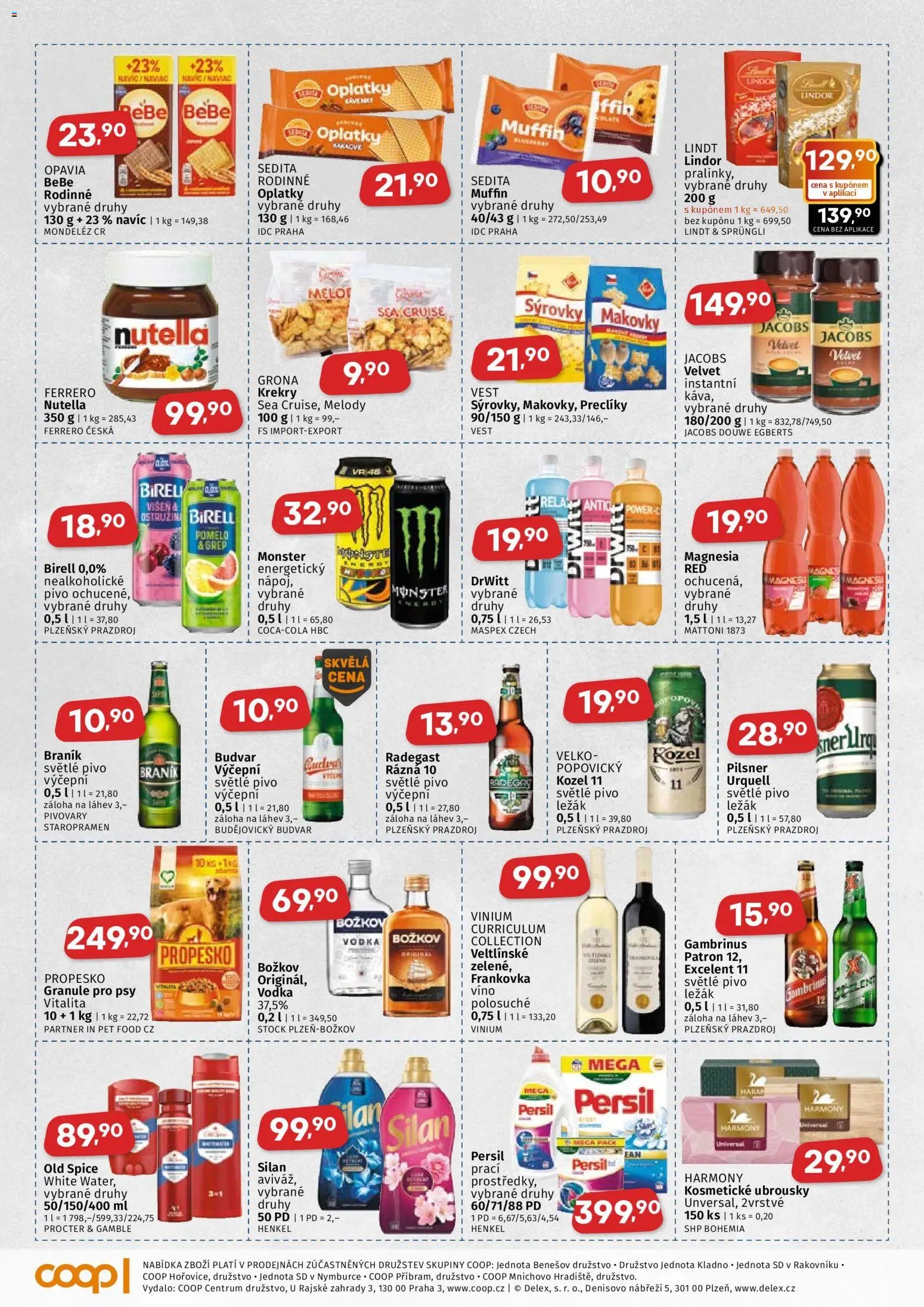Coop leták - Středočeský region