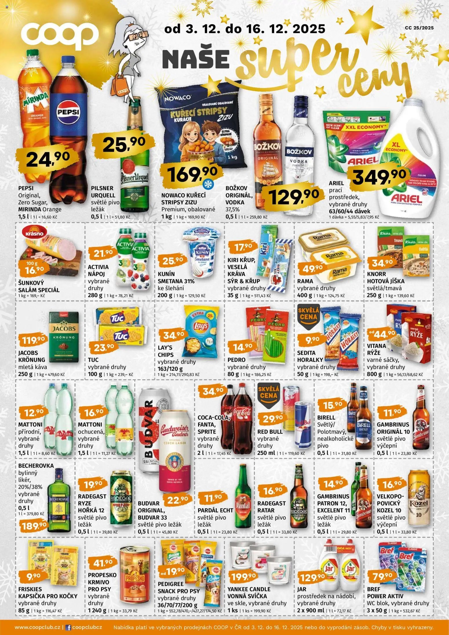 Coop leták - Super cena (2025-12-03 - 2025-12-16)