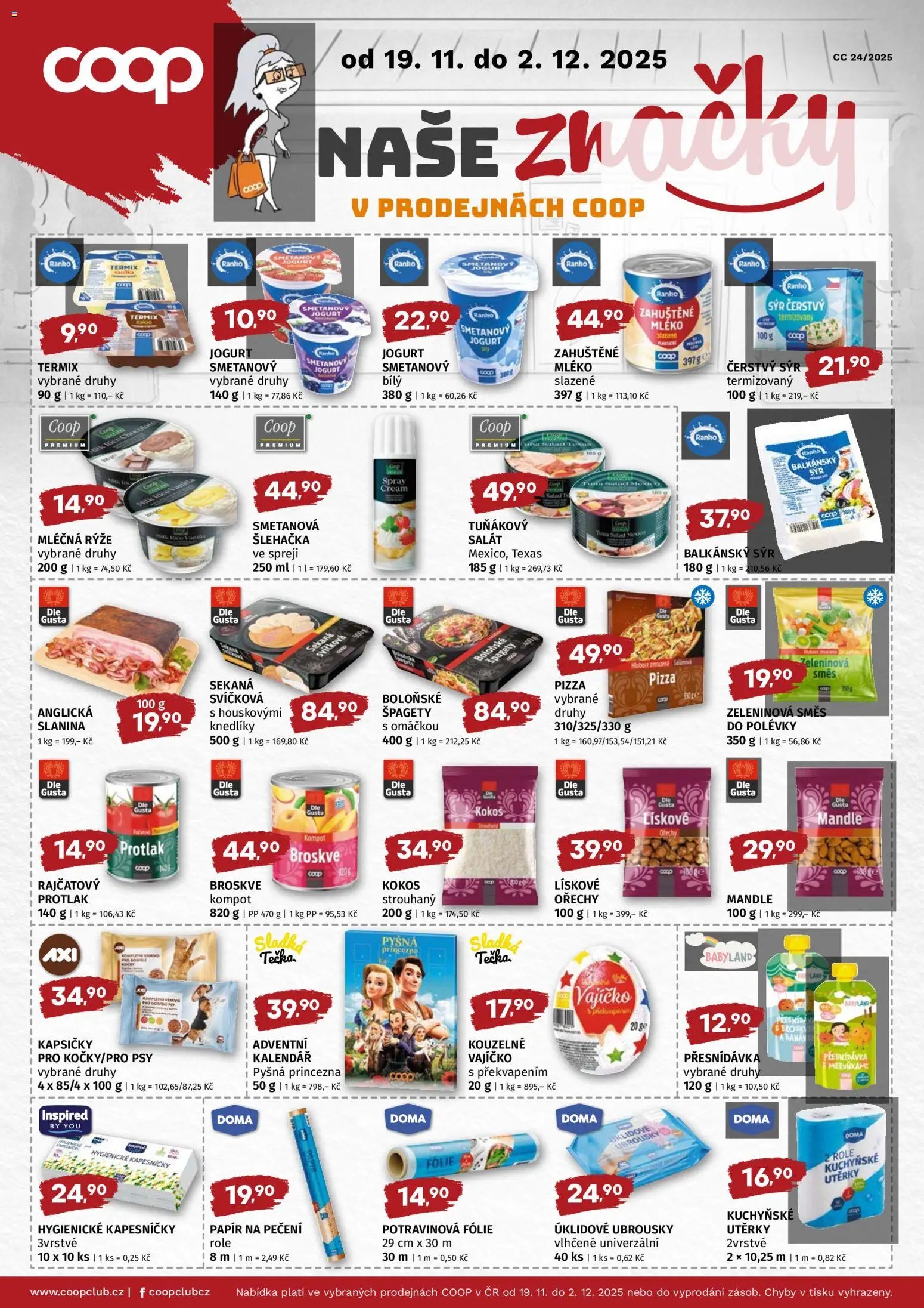 Terno leták - COOP naše super ceny (2025-11-19 - 2025-12-02)