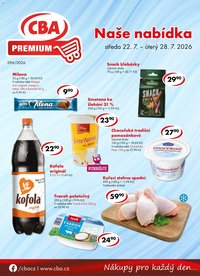 CBA leták - Premium