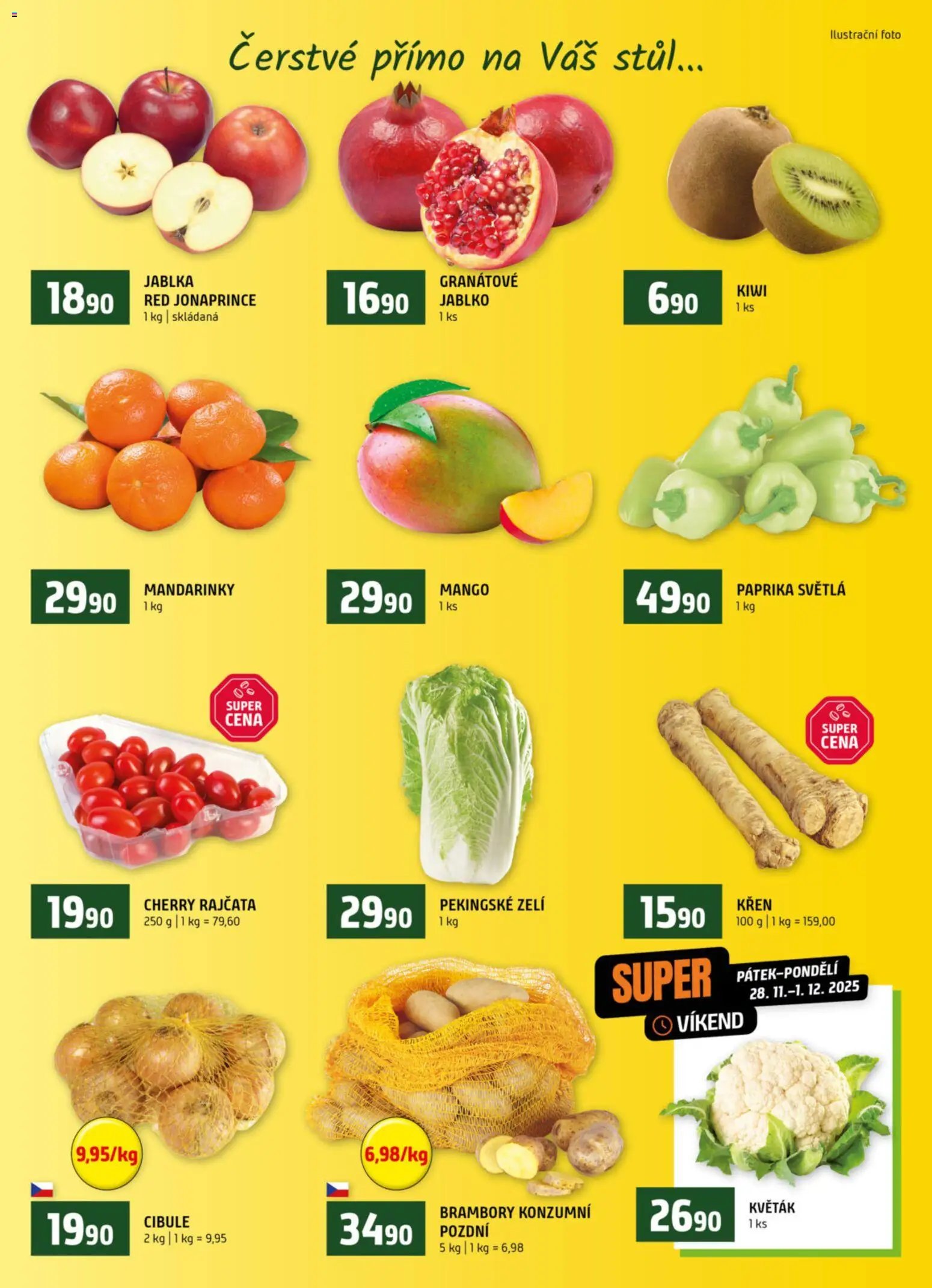 Terno leták - Blatná, Strakonice (2025-11-26 - 2025-12-02)