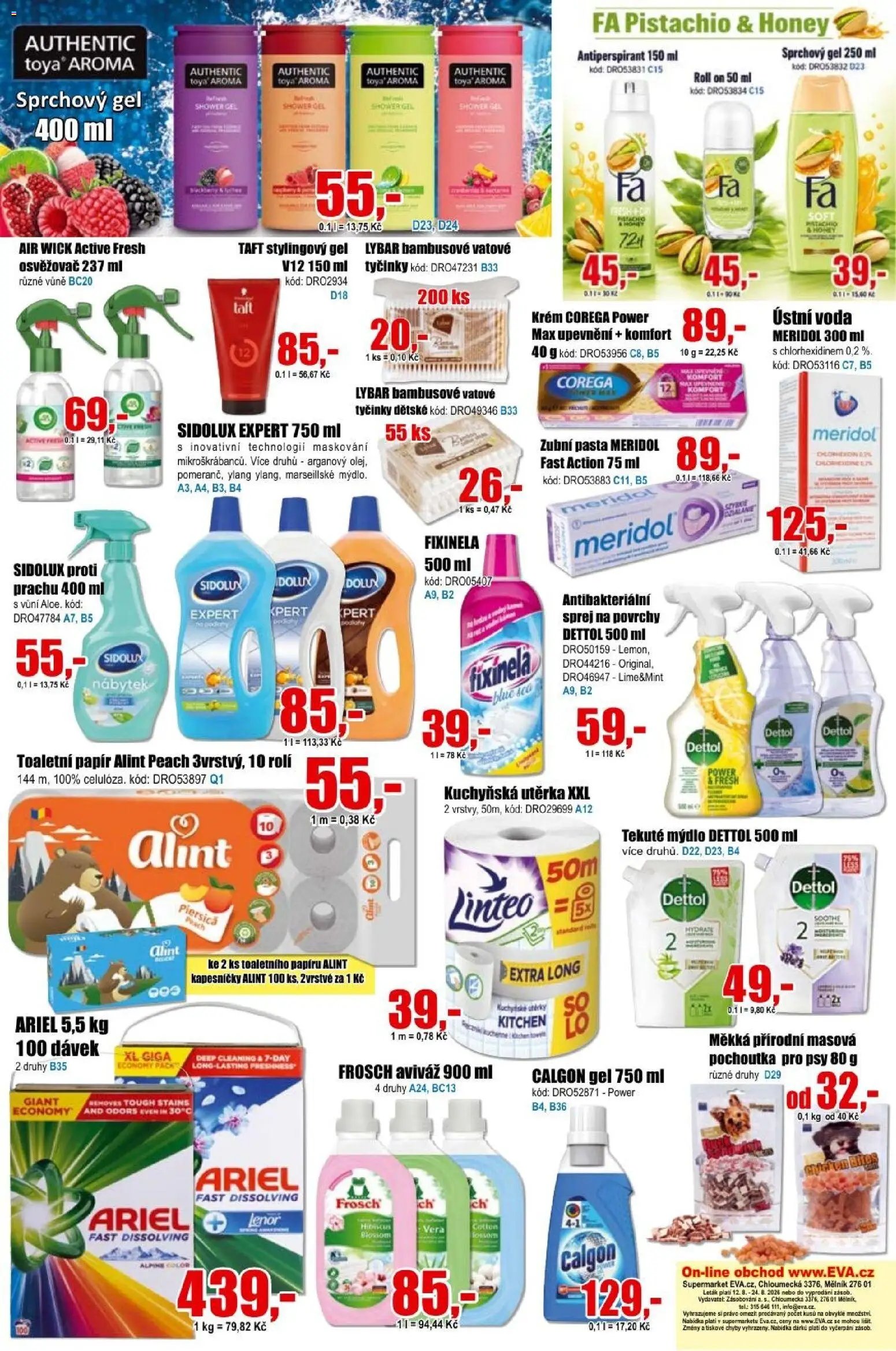 Eva supermarket leták