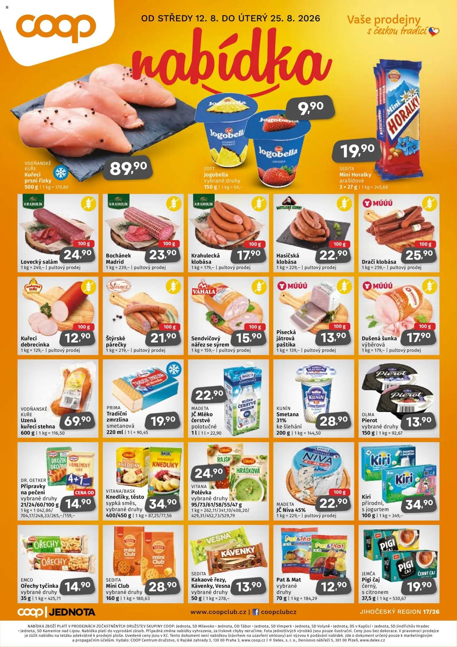 Coop leták - Jihočeský region