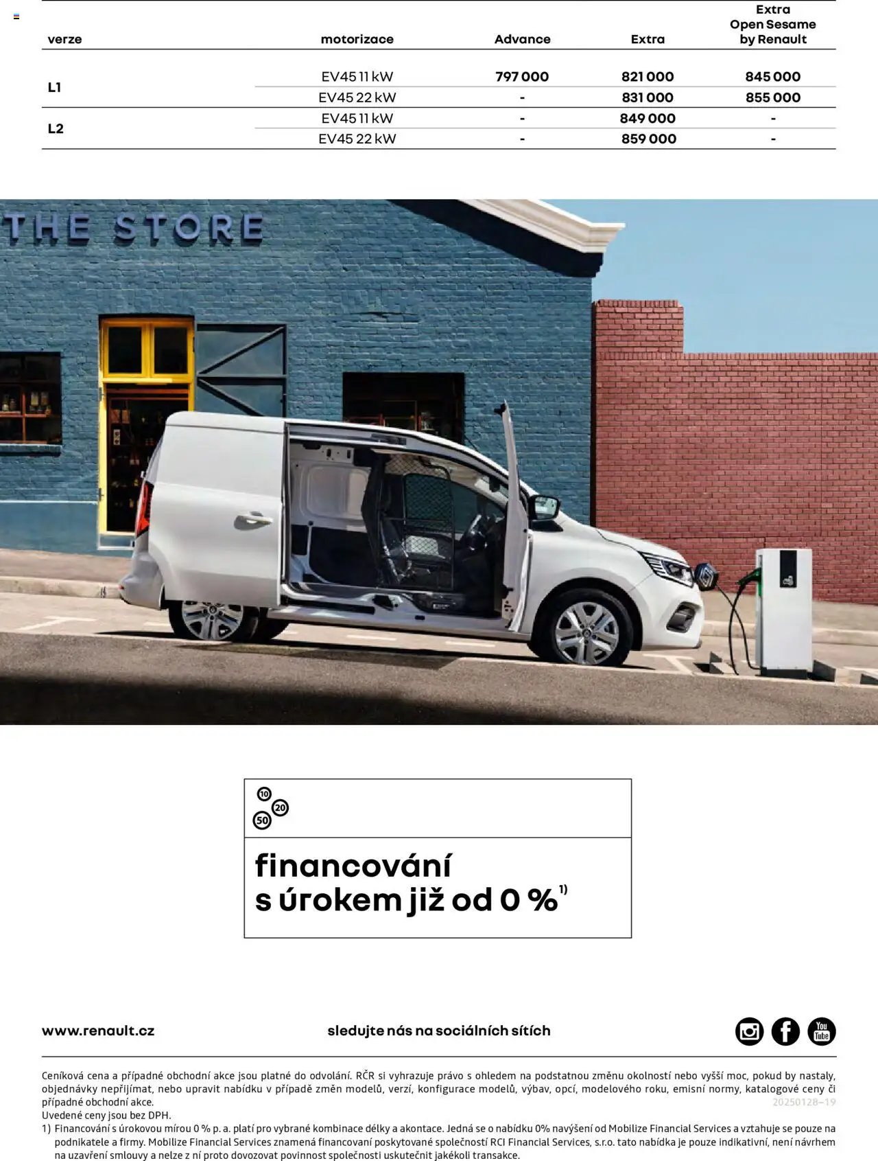 Renault katalog - Kangoo Van E-Tech elektrický (2025-04-25 - 2026-02-28)