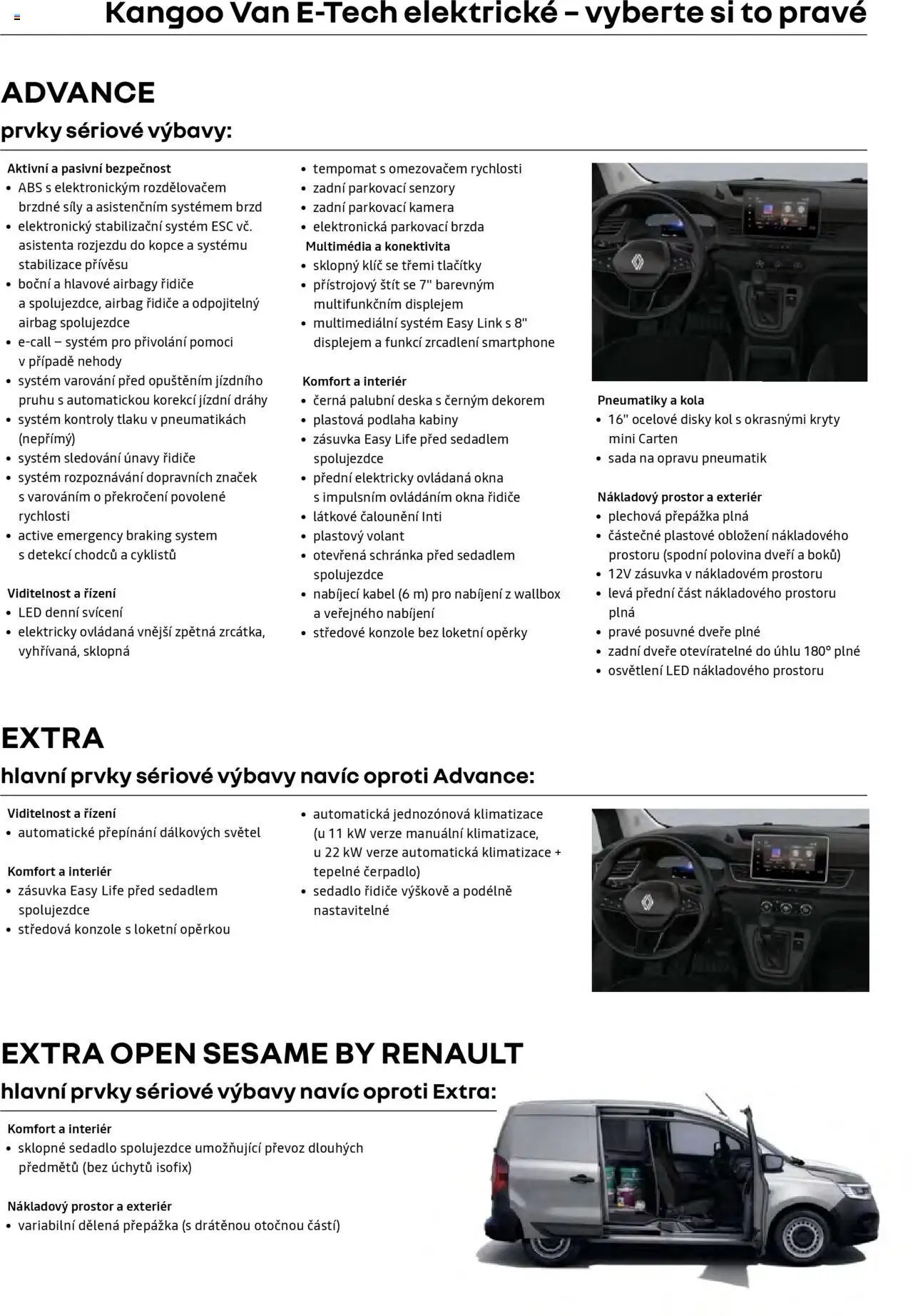 Renault katalog - Kangoo Van E-Tech elektrický (2025-04-25 - 2026-02-28)