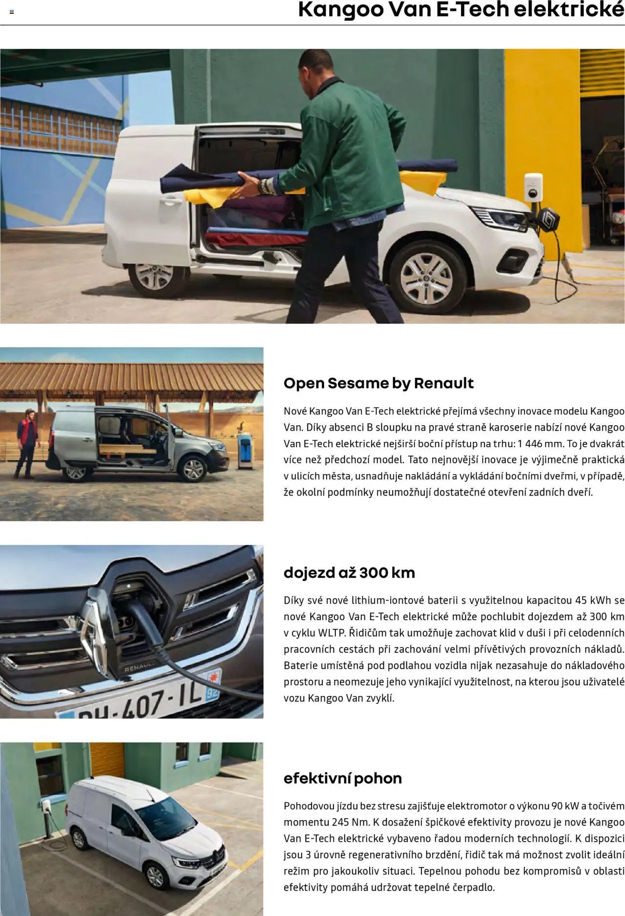 Renault katalog - Kangoo Van E-Tech elektrický (2025-04-25 - 2026-02-28)