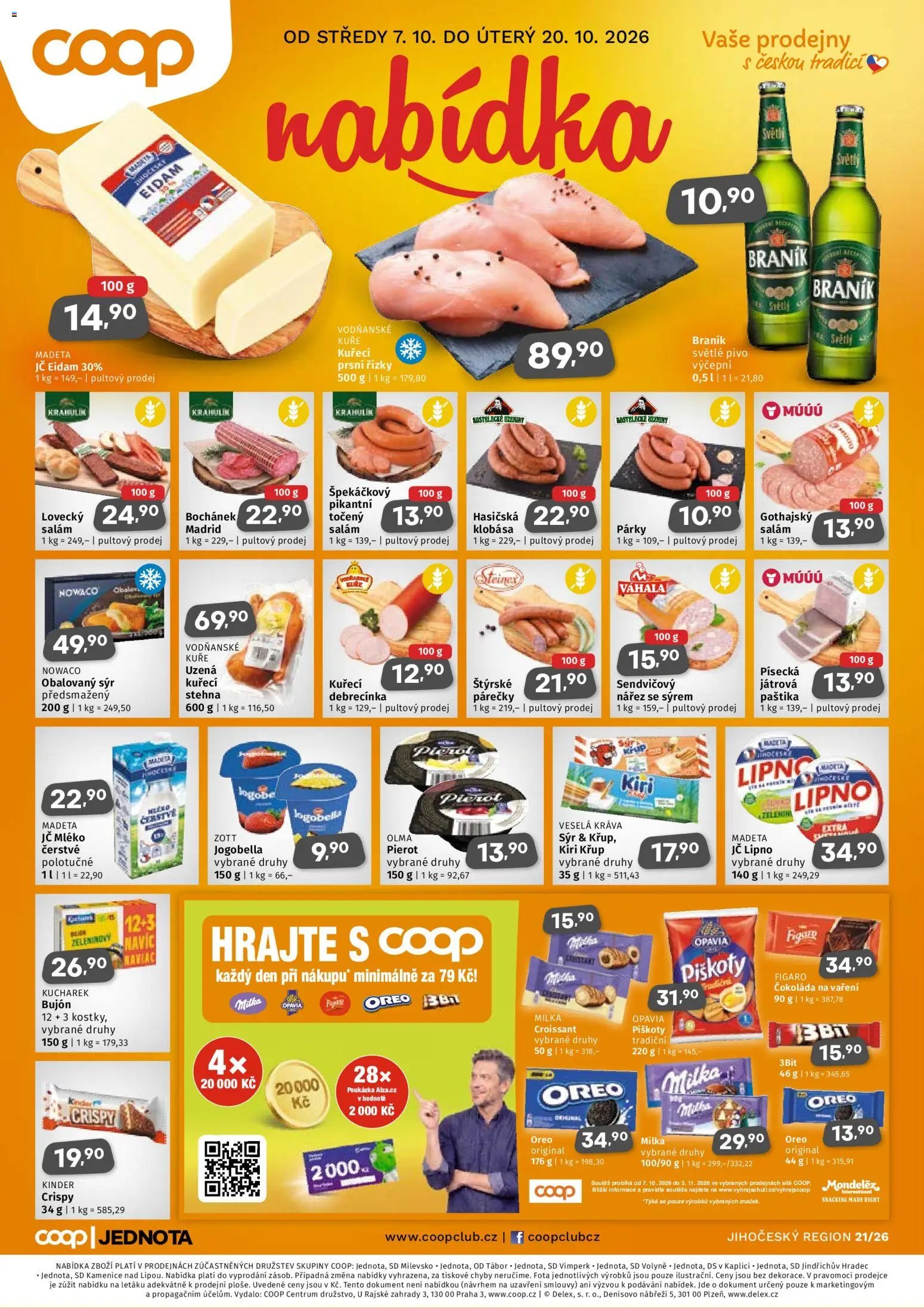 Coop leták - Jihočeský region