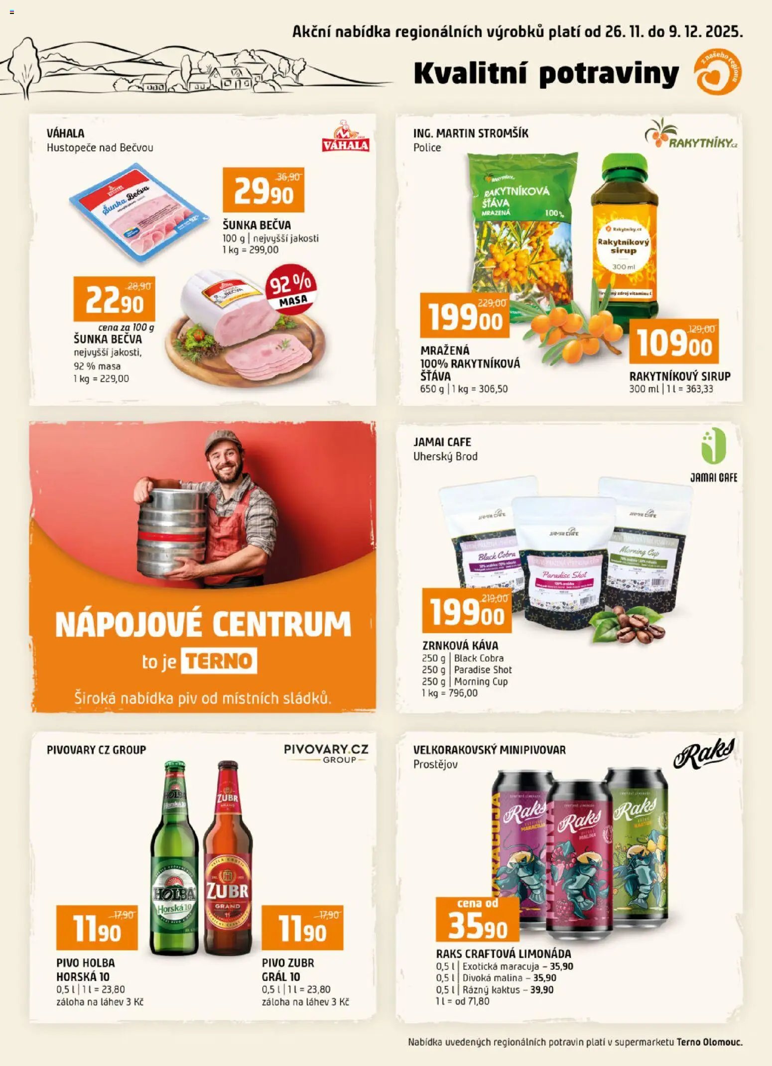 Terno leták - Olomouc (2025-11-26 - 2025-12-09)