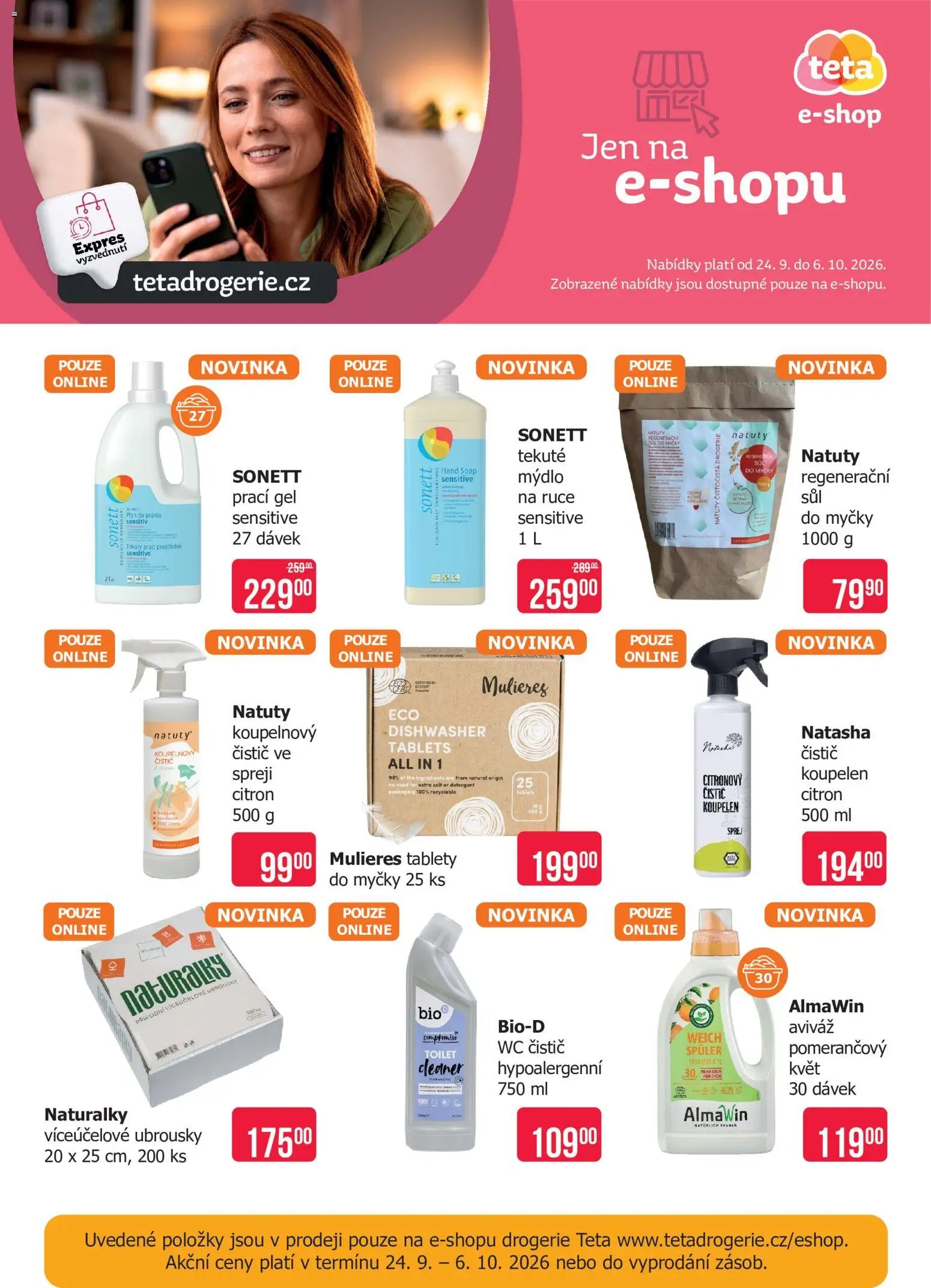 TETA Drogerie leták