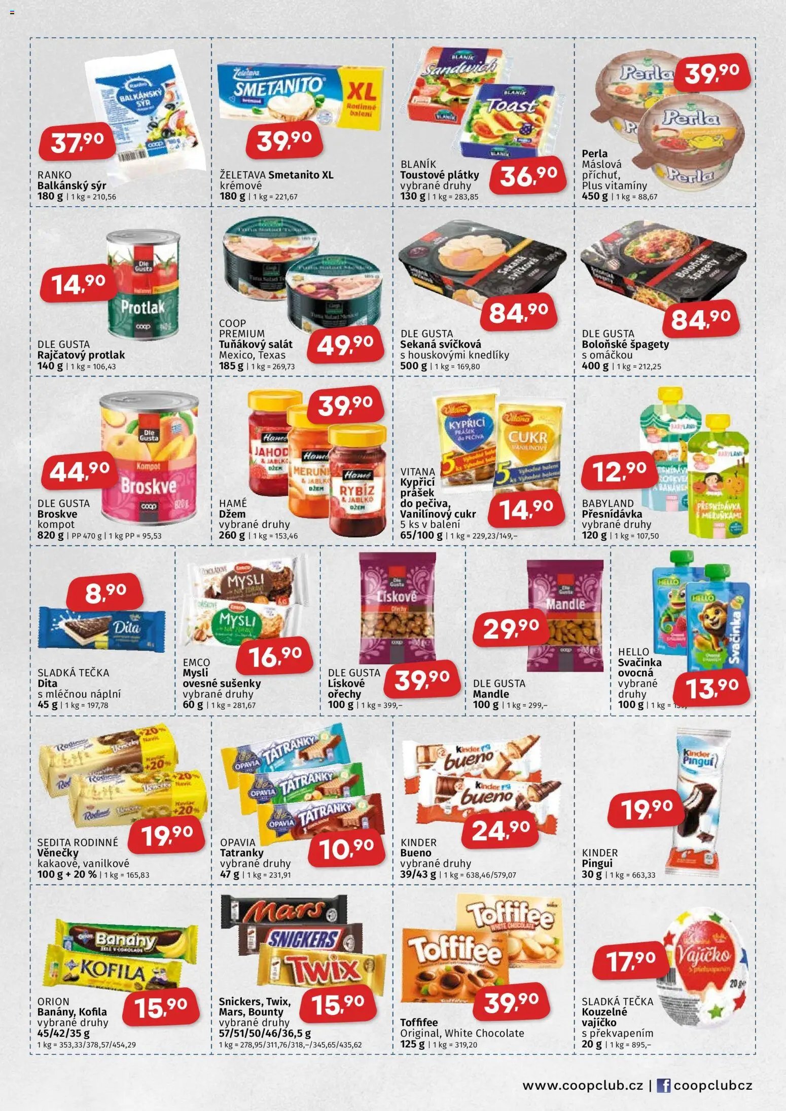 Coop leták - Východočeský region (2025-11-19 - 2025-12-02)