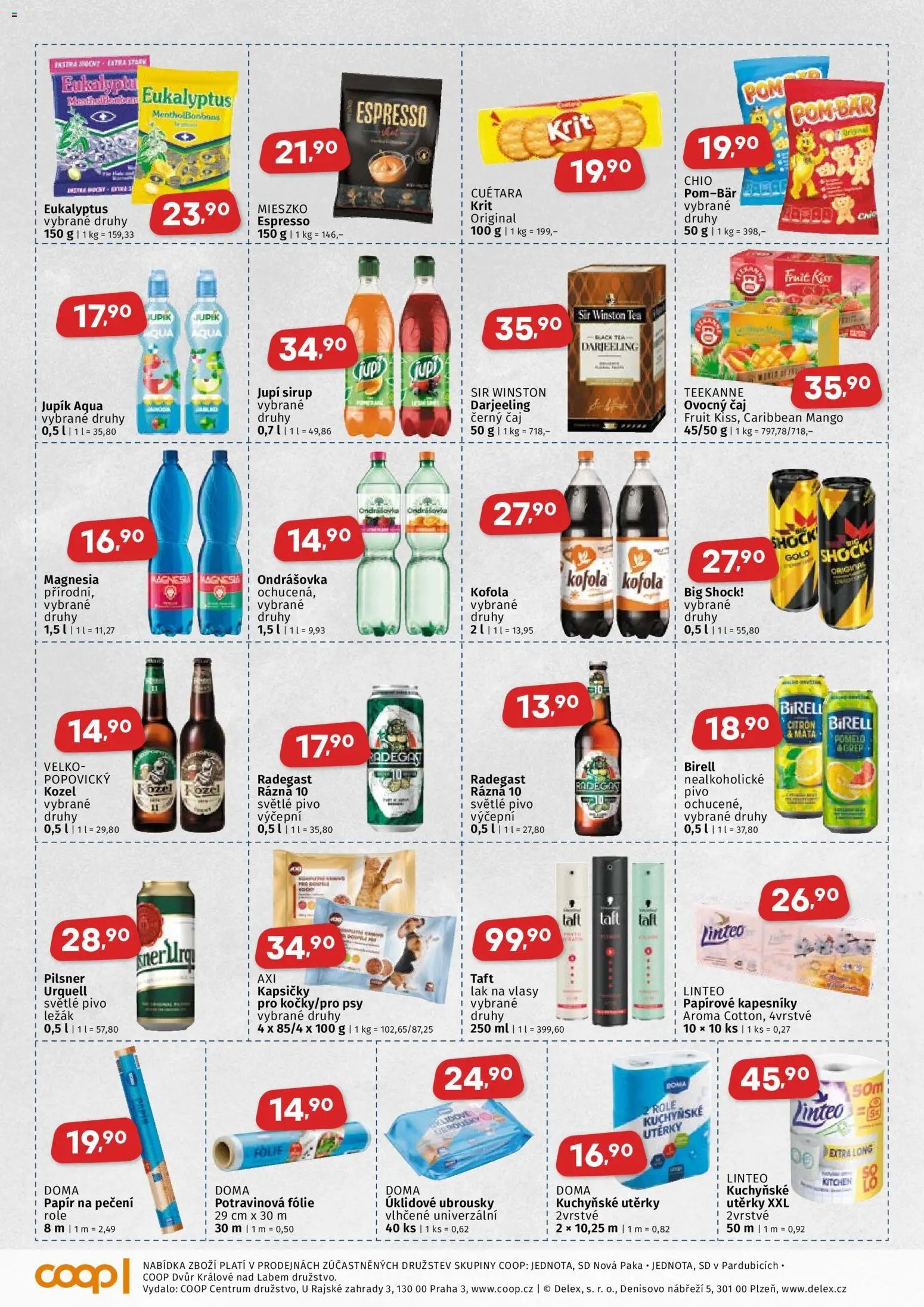 Coop leták - Východočeský region (2025-11-19 - 2025-12-02)