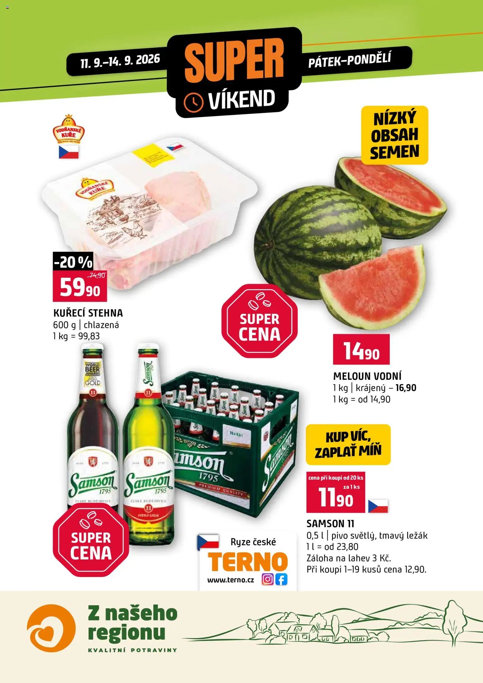 Terno leták - Super víkend