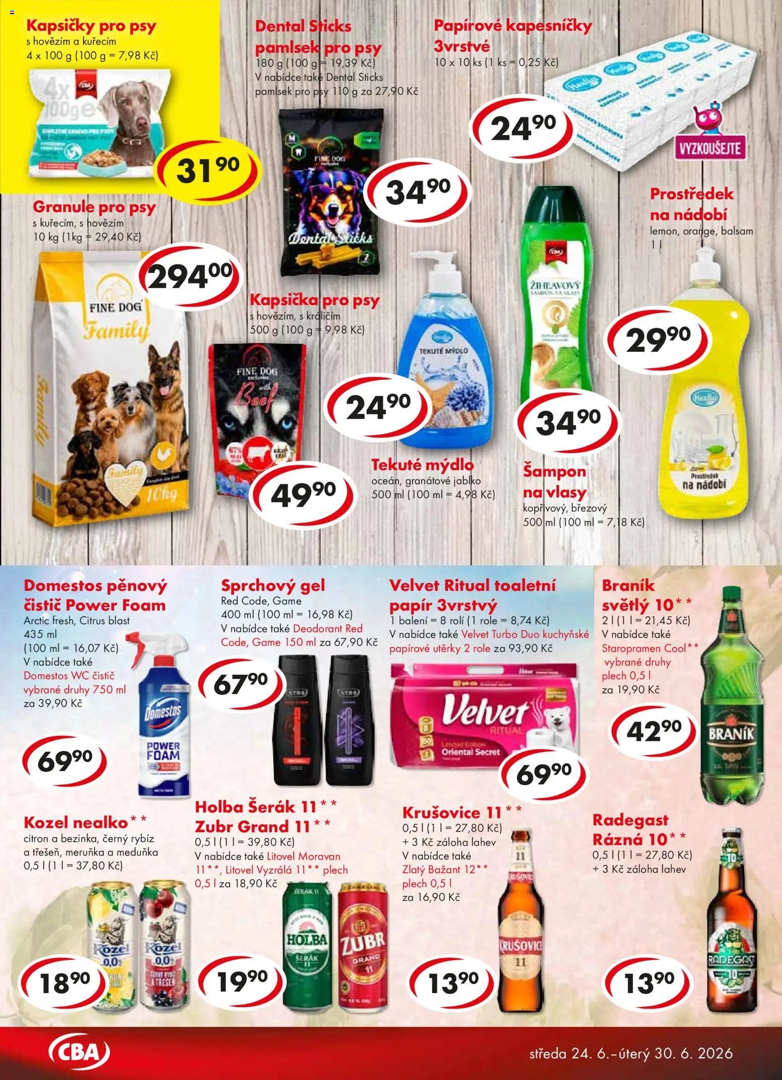 CBA leták - Premium