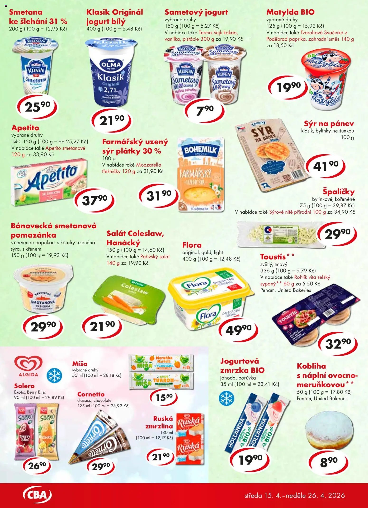 CBA leták (2026-04-15 - 2026-04-26)