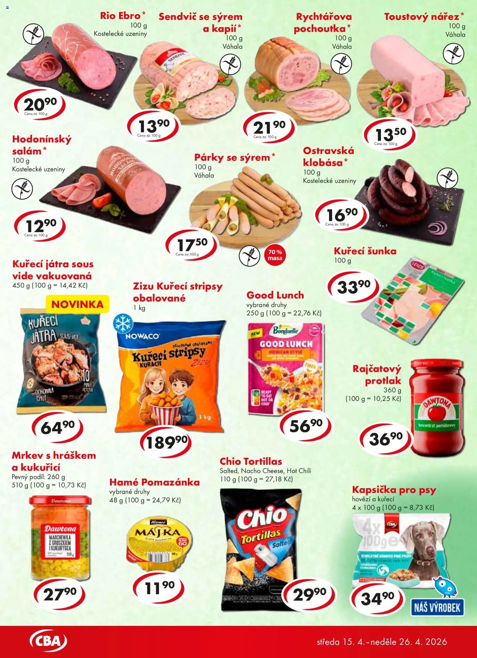 CBA leták (2026-04-15 - 2026-04-26)