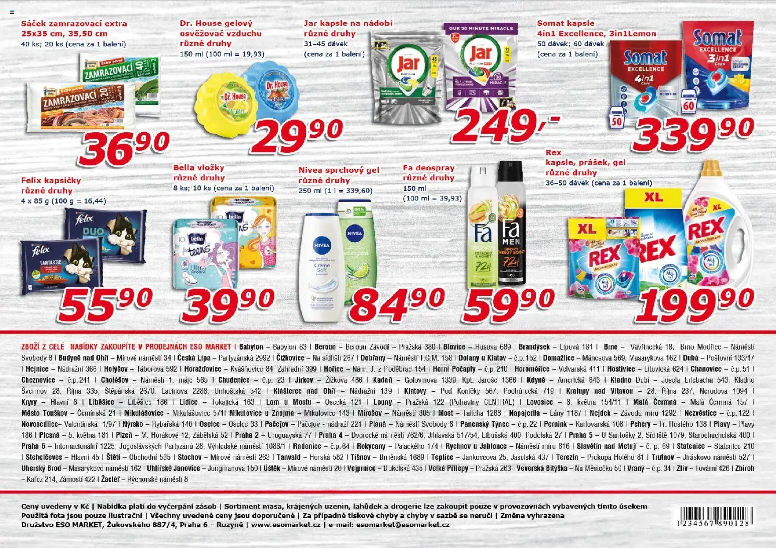 Eso market leták