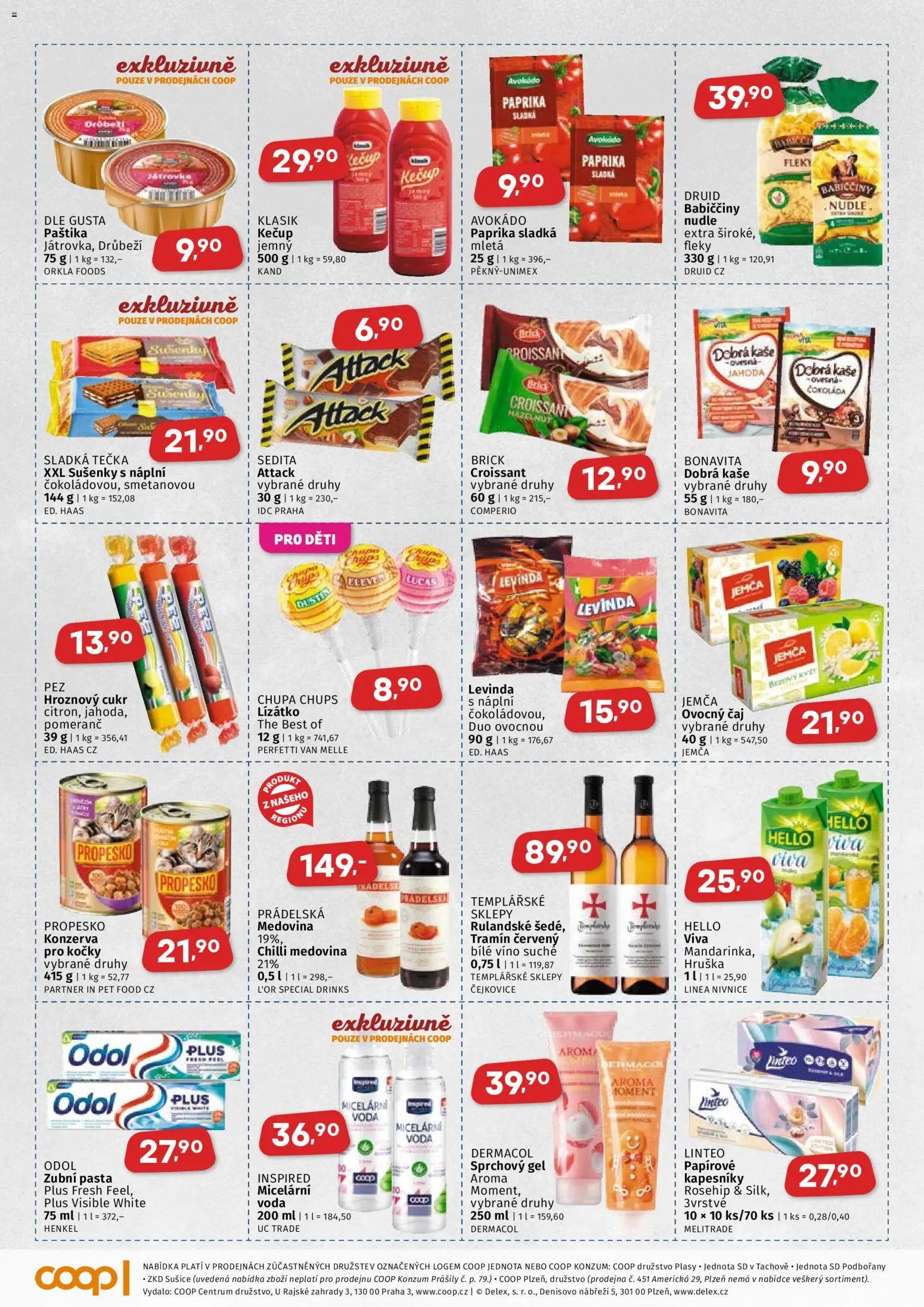 Coop leták - Západočeský region (2025-11-19 - 2025-12-02)