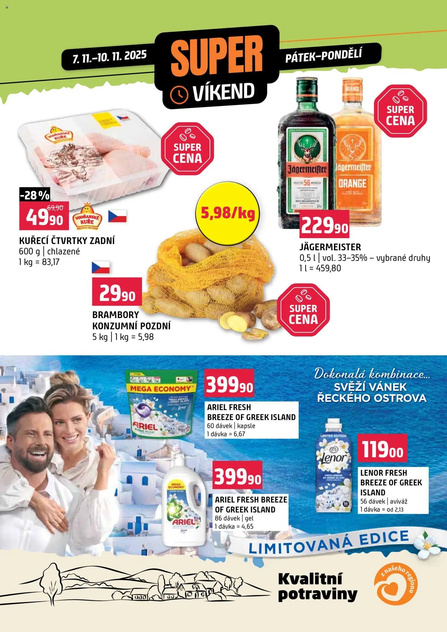 Terno leták - Super víkend (2025-11-07 - 2025-11-10)