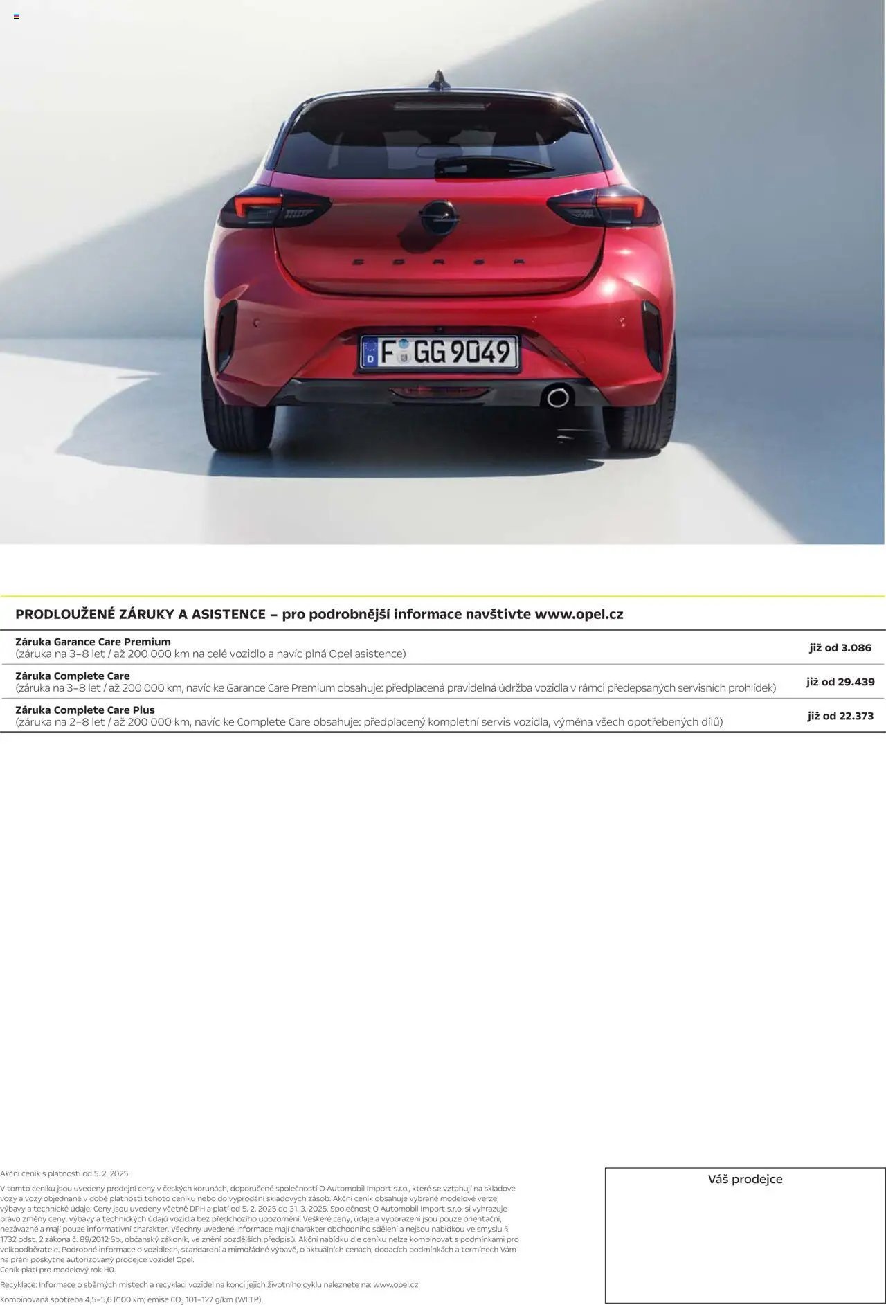 Opel katalog - Corsa (2025-03-01 - 2026-02-28)
