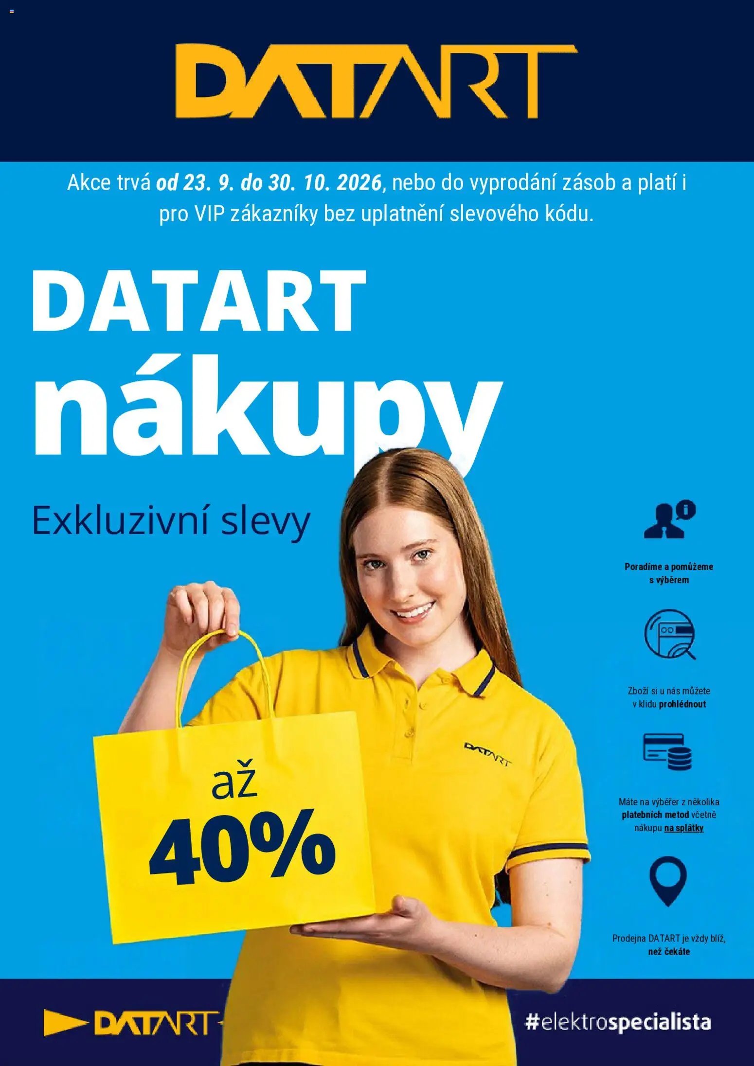 Datart leták