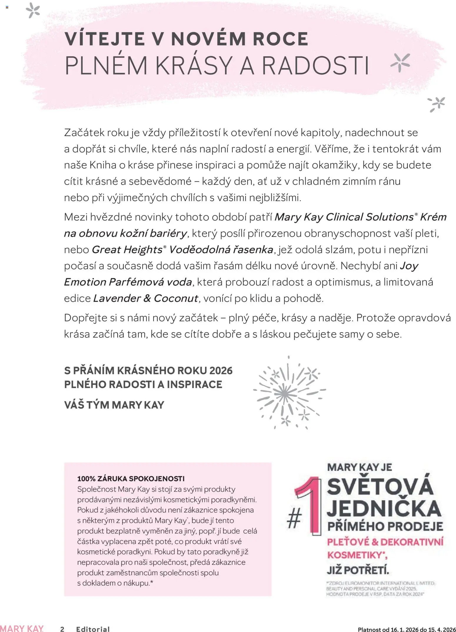 Mary Kay kniha o kráse (2026-01-01 - 2026-04-15)