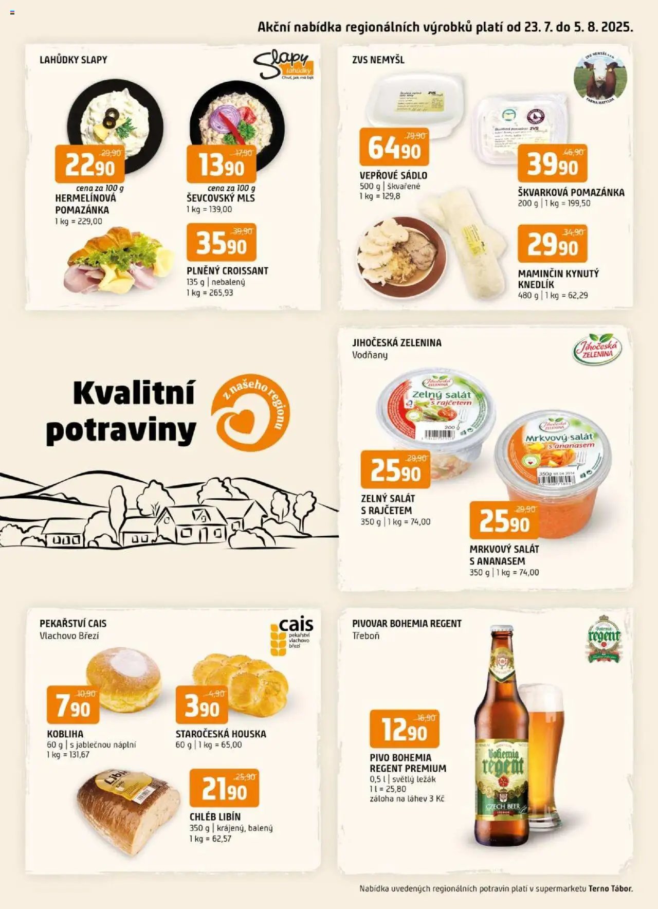 Terno leták - Tábor (2025-07-23 - 2025-07-29)