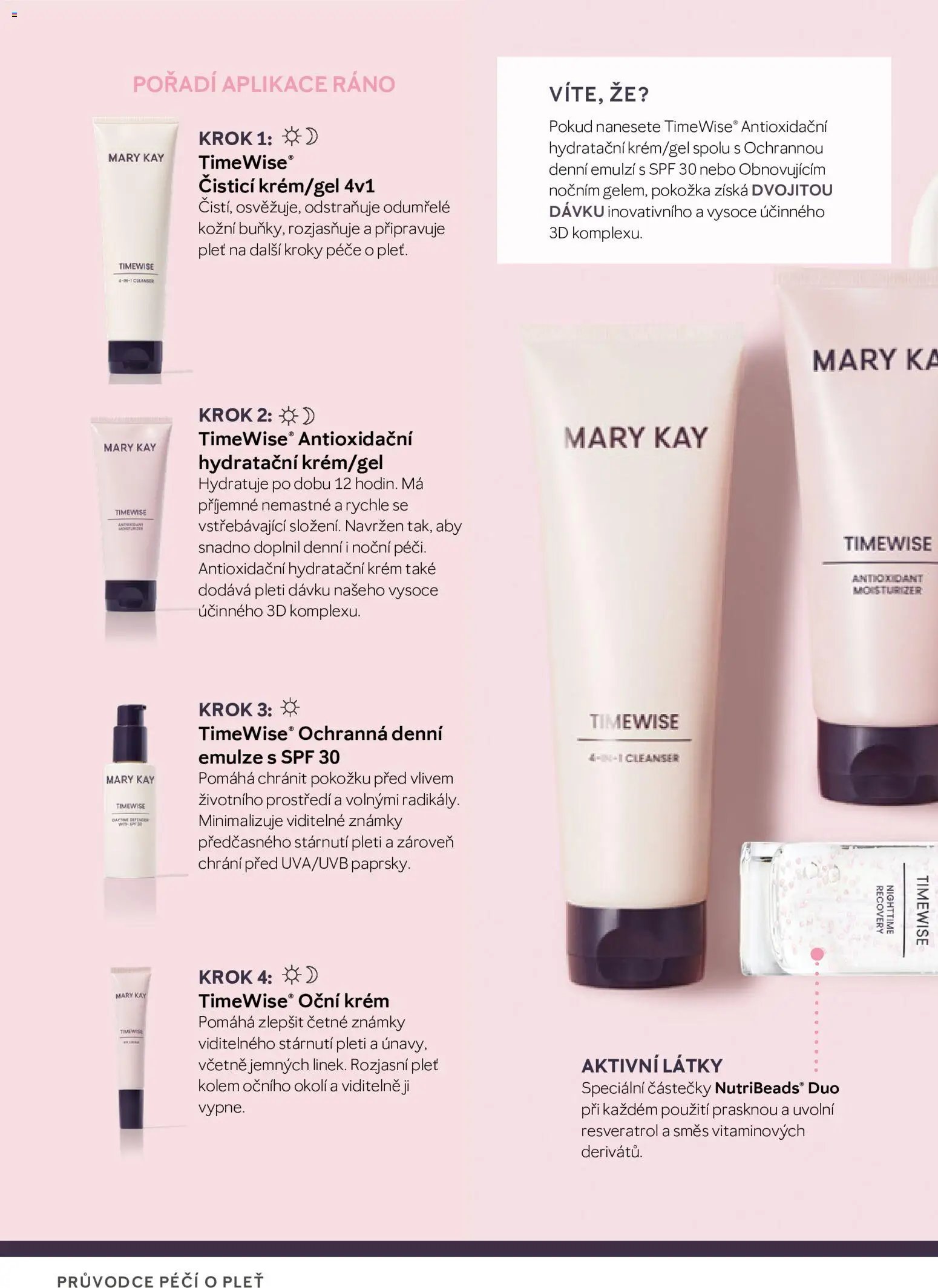 Mary Kay katalog - Průvodce péčí o pleť