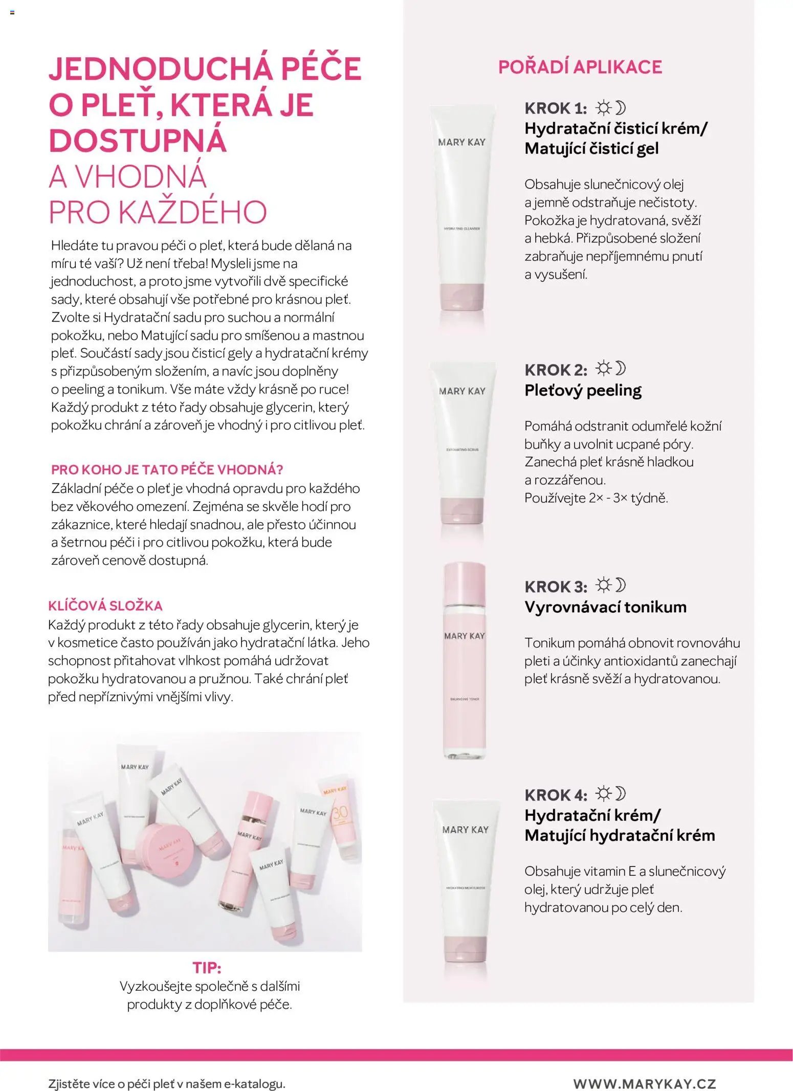 Mary Kay katalog - Průvodce péčí o pleť