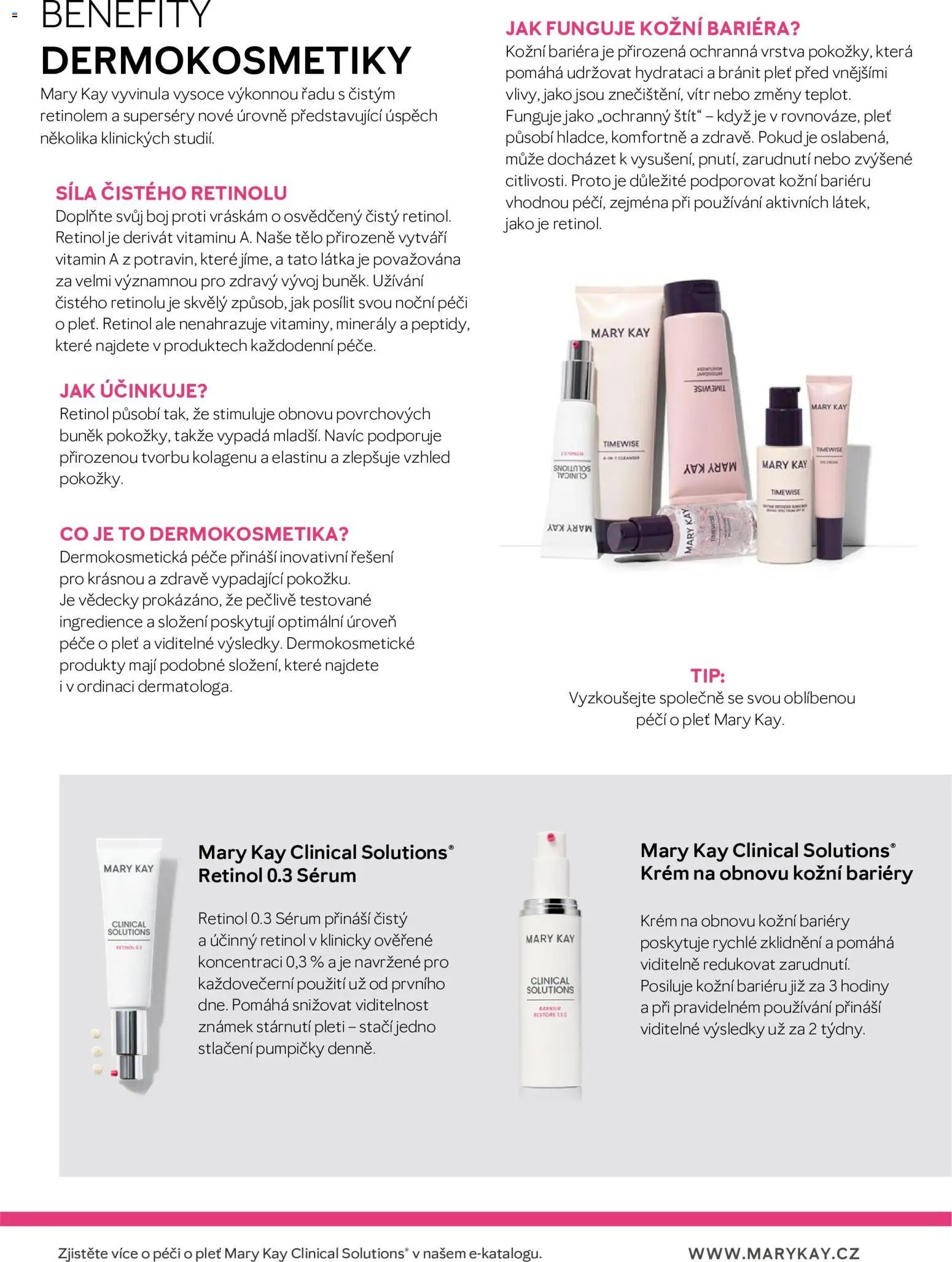 Mary Kay katalog - Průvodce péčí o pleť