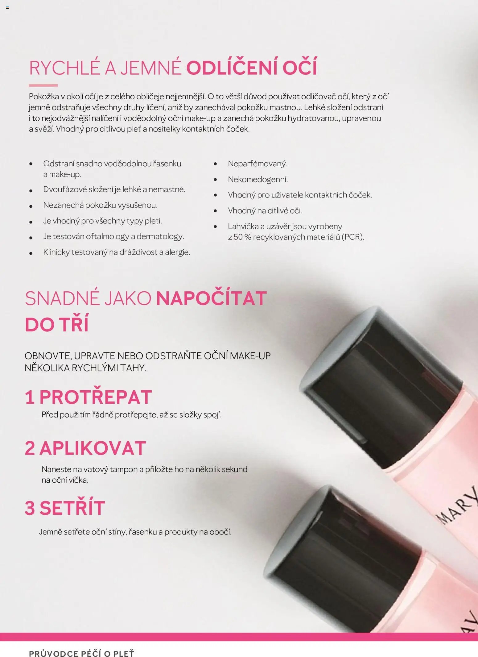 Mary Kay katalog - Průvodce péčí o pleť