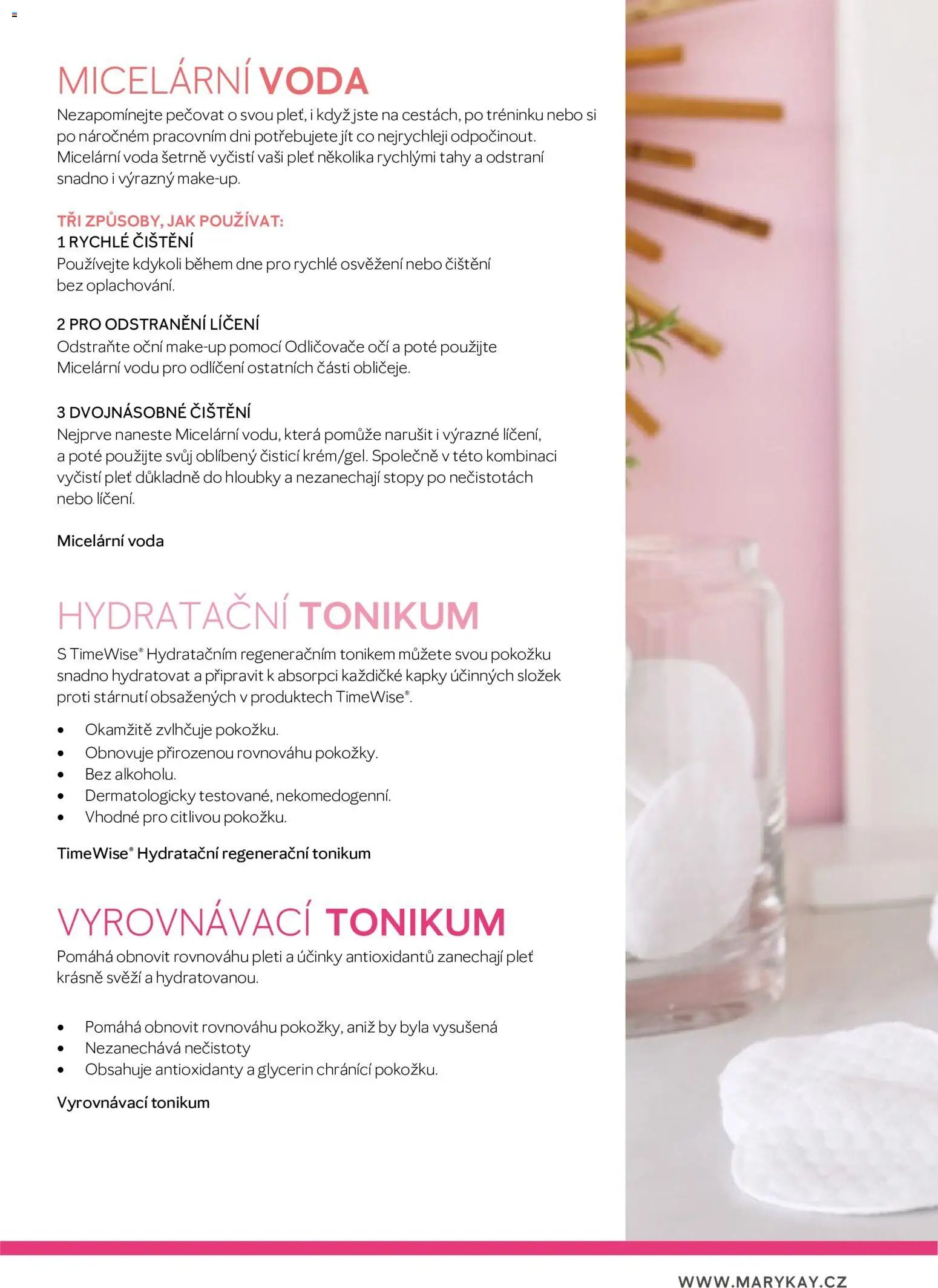Mary Kay katalog - Průvodce péčí o pleť