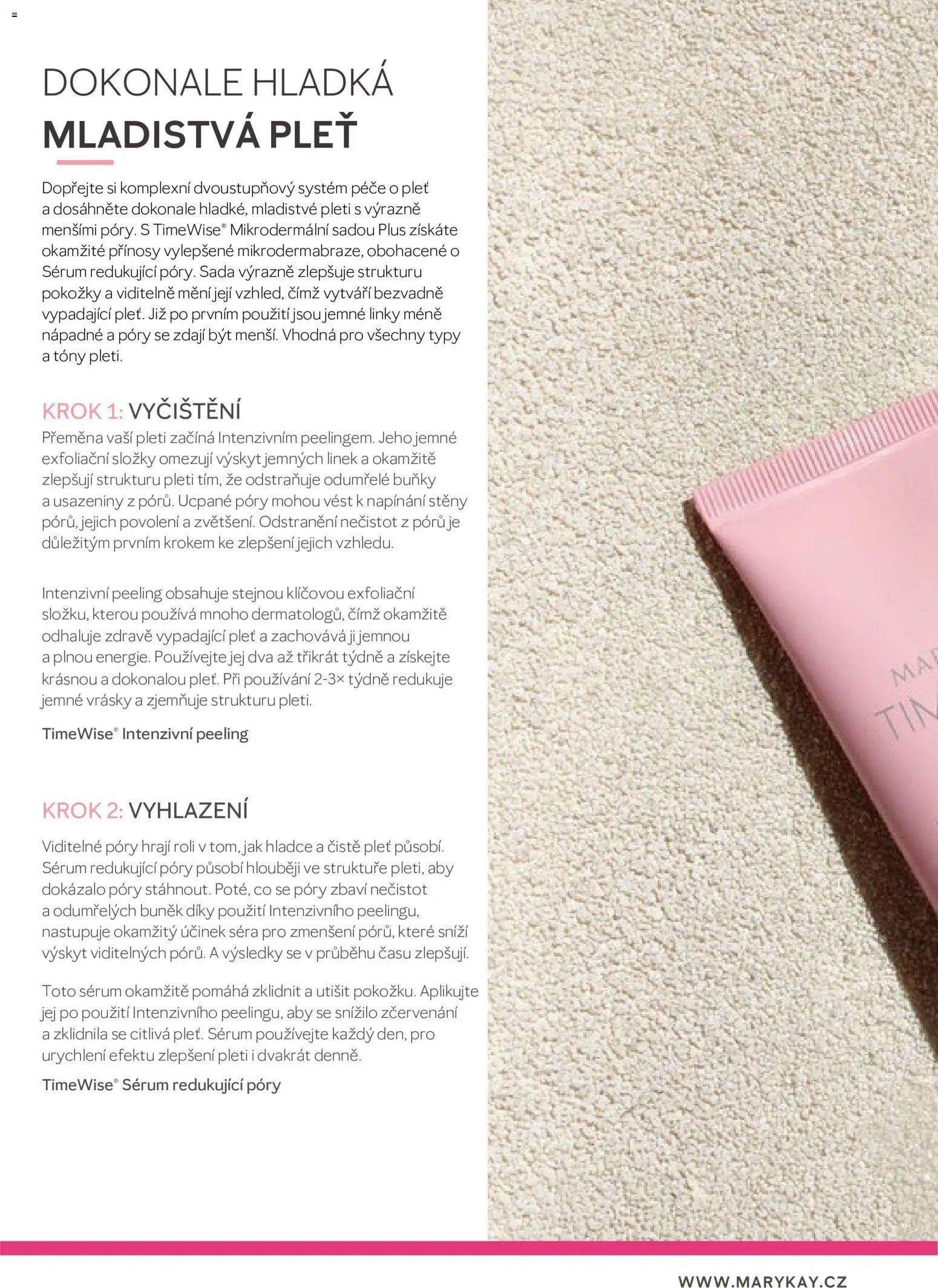 Mary Kay katalog - Průvodce péčí o pleť