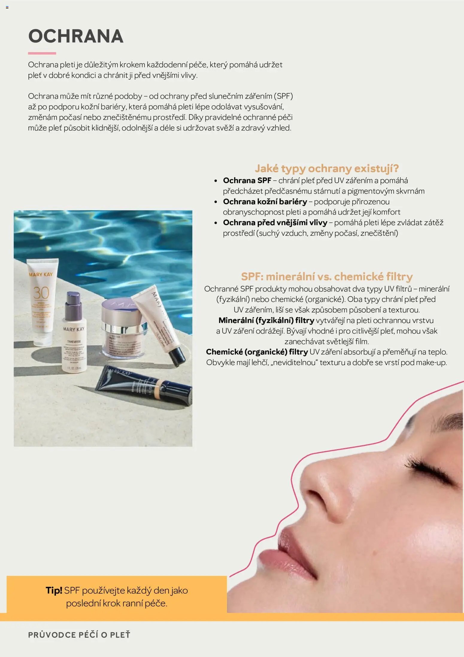 Mary Kay katalog - Průvodce péčí o pleť