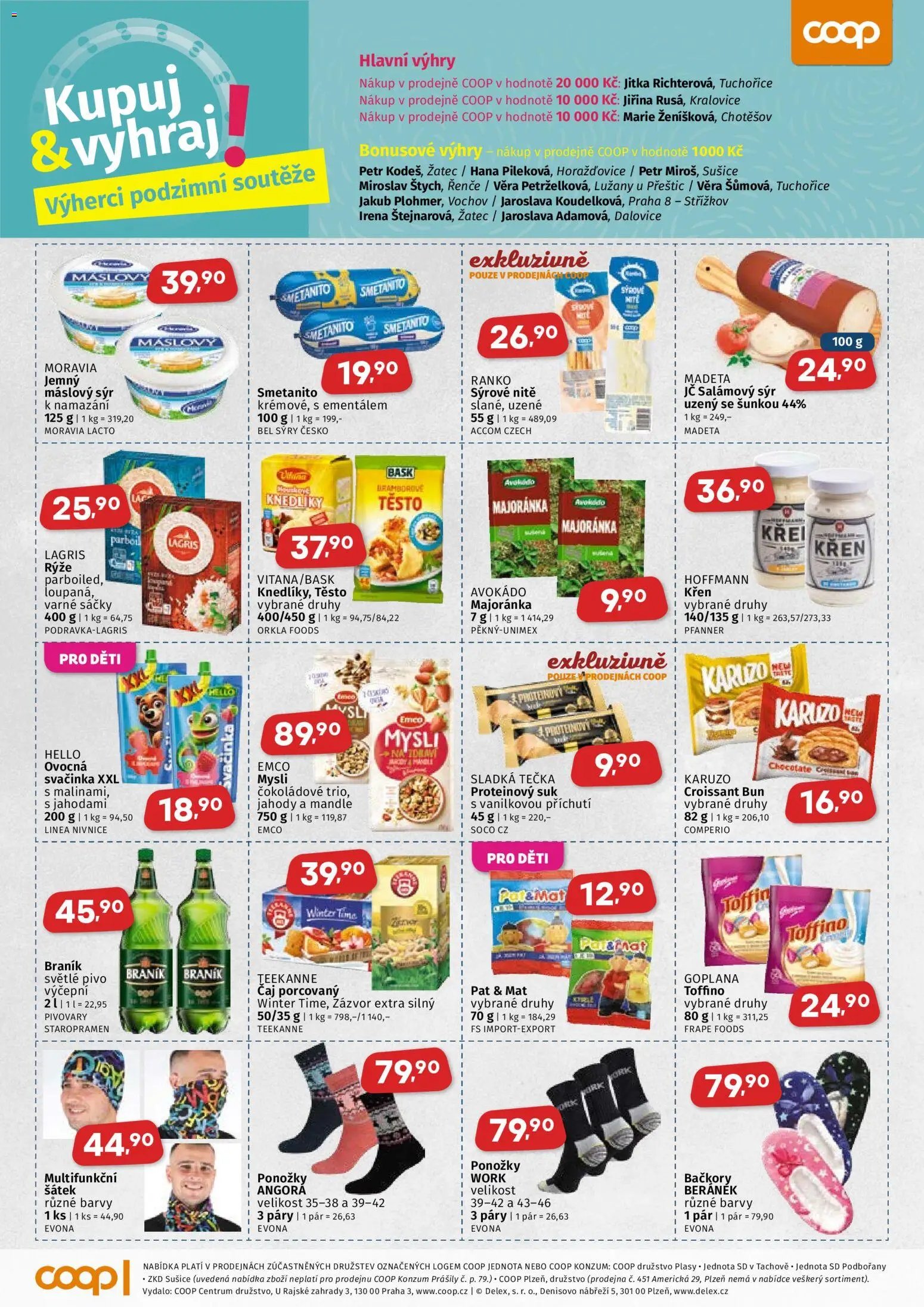 Coop leták - Západočeský region (2025-11-05 - 2025-11-18)