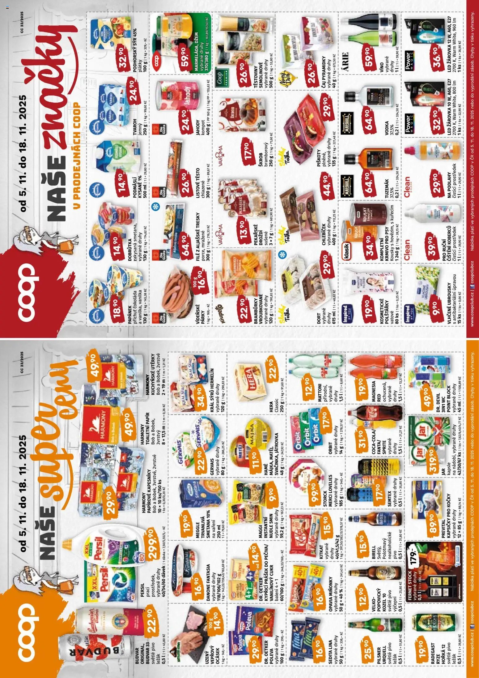 Coop leták - Západočeský region (2025-11-05 - 2025-11-18)