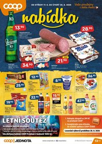Coop leták - Středočeský region