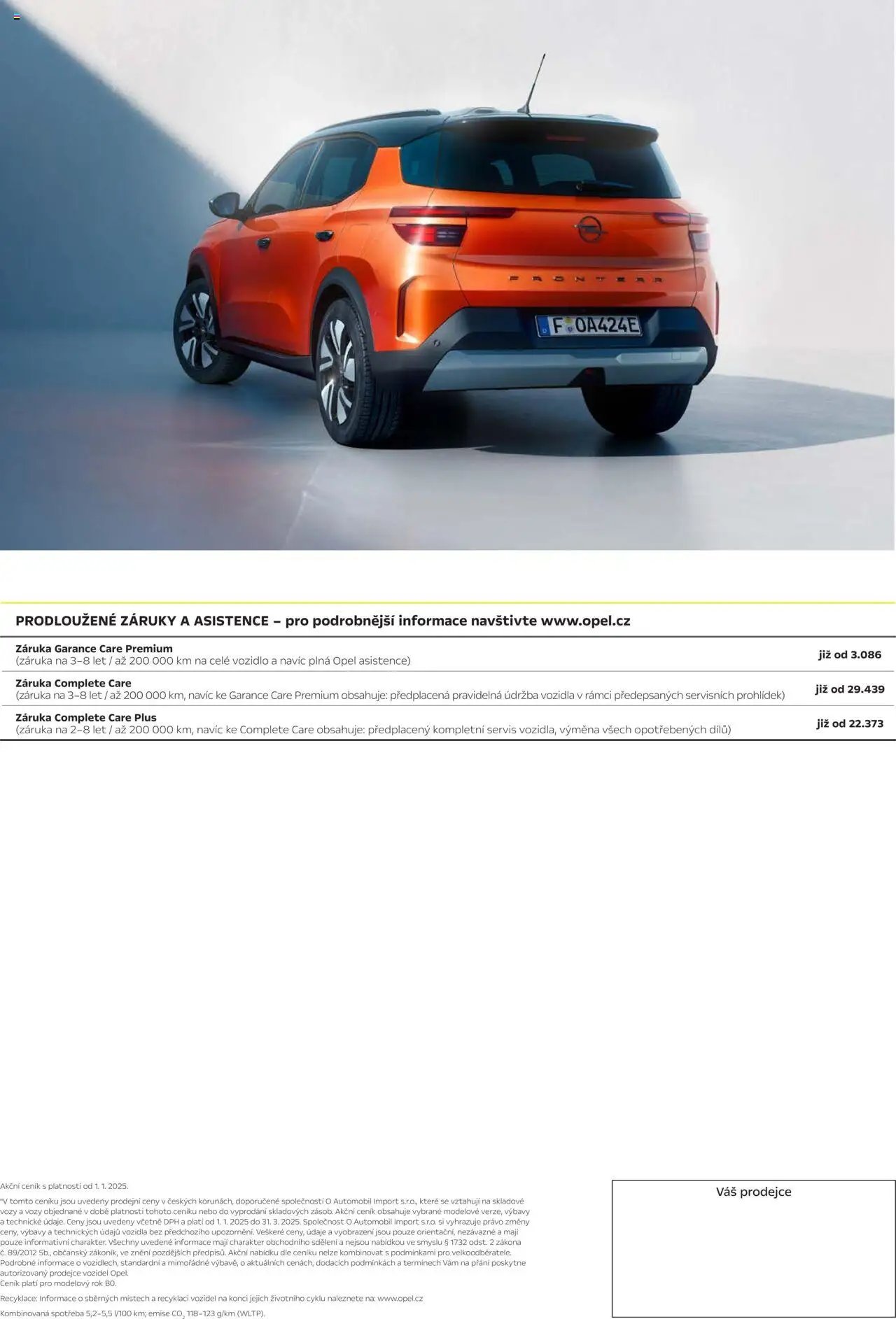Opel katalog - Nová Frontera (2025-03-01 - 2026-02-28)