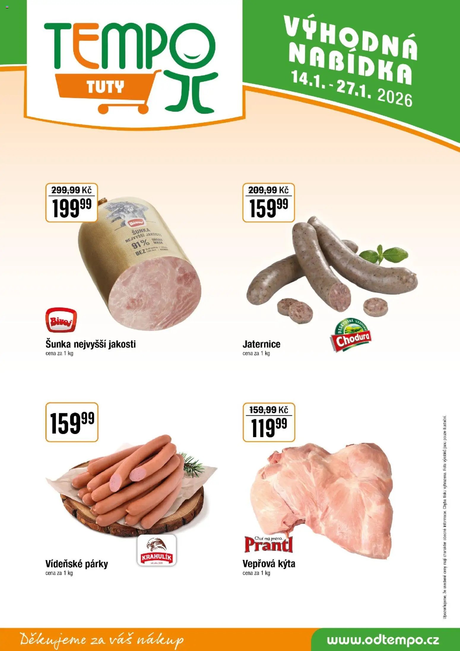 Tempo leták - Tuty (2026-01-14 - 2026-01-27)