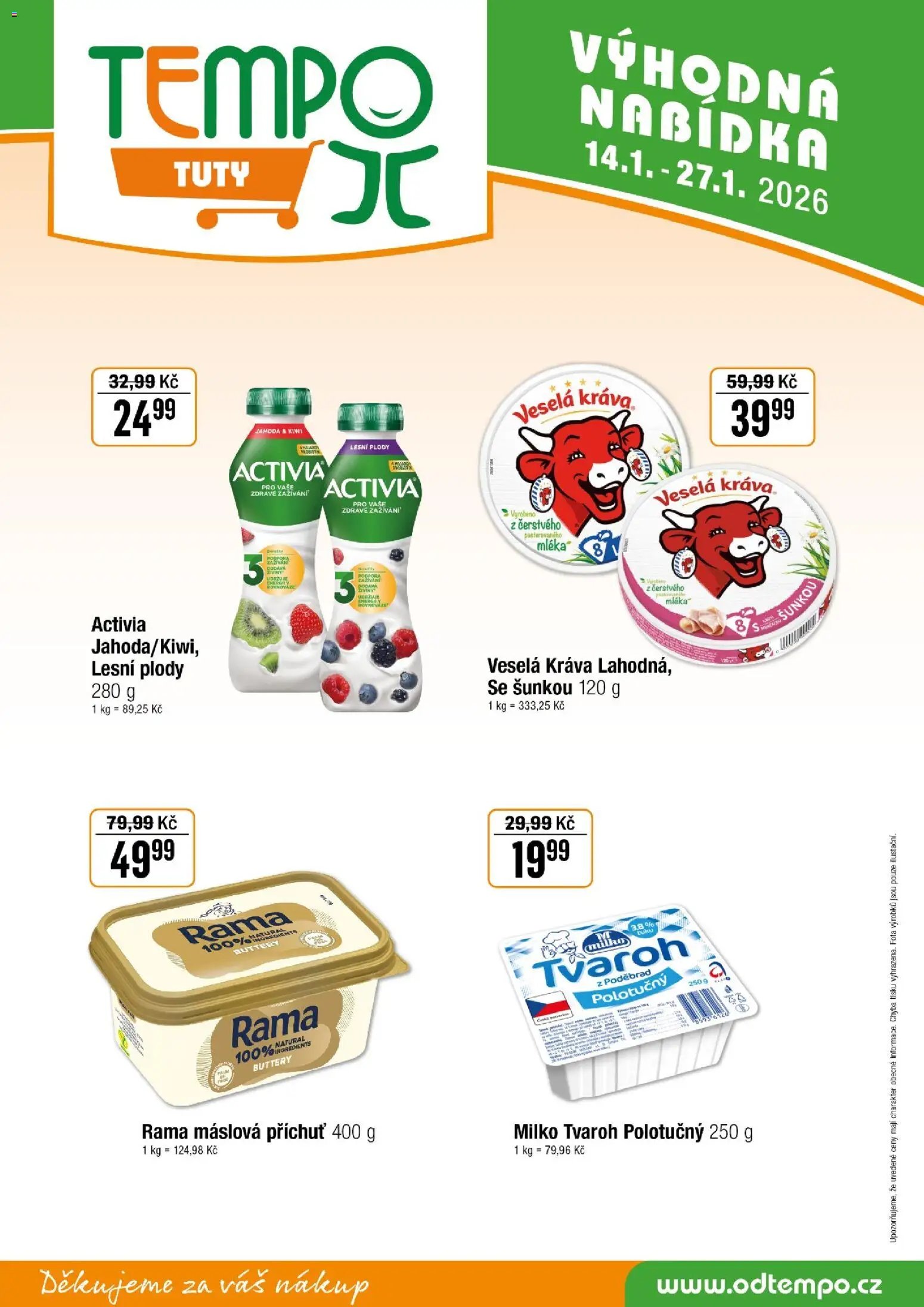 Tempo leták - Tuty (2026-01-14 - 2026-01-27)